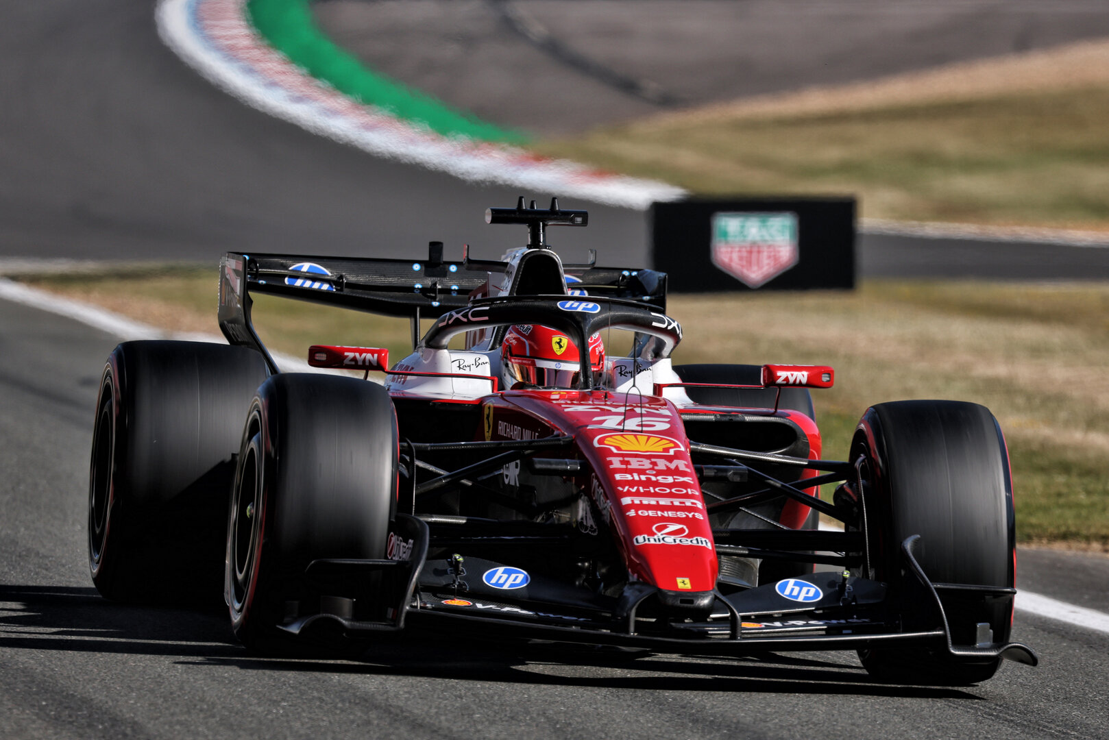 GP GRAN BRETAGNA, Charles Leclerc (MON) Ferrari SF-26.
03.07.2026. Formula 1 World Championship, Rd 9, British Grand Prix, Silverstone, England, Sprint Qualifiche Day.
- www.xpbimages.com, EMail: requests@xpbimages.com © Copyright: Moy / XPB Images