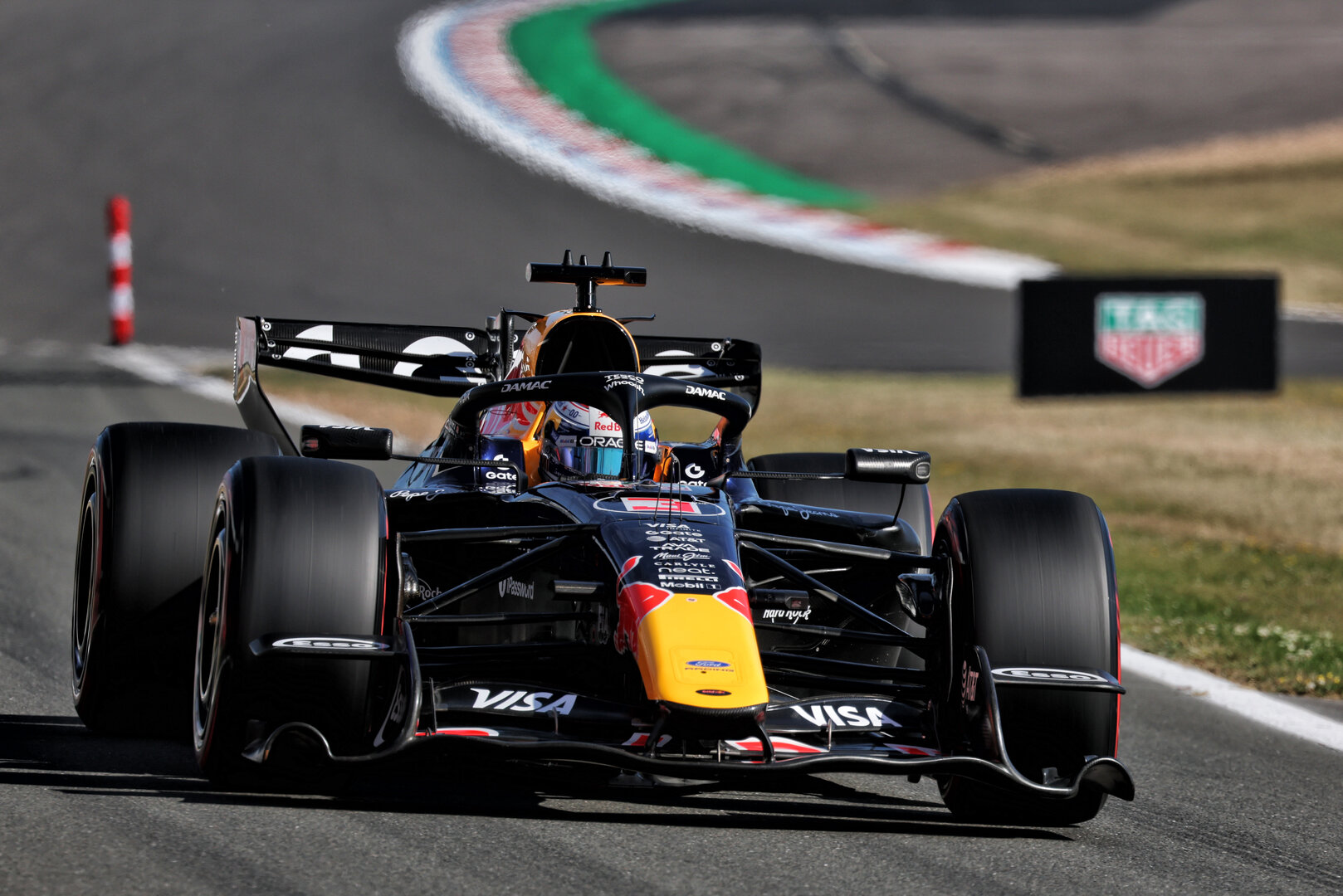 GP GRAN BRETAGNA, Max Verstappen (NLD) Red Bull Racing RB22.
03.07.2026. Formula 1 World Championship, Rd 9, British Grand Prix, Silverstone, England, Sprint Qualifiche Day.
- www.xpbimages.com, EMail: requests@xpbimages.com © Copyright: Moy / XPB Images