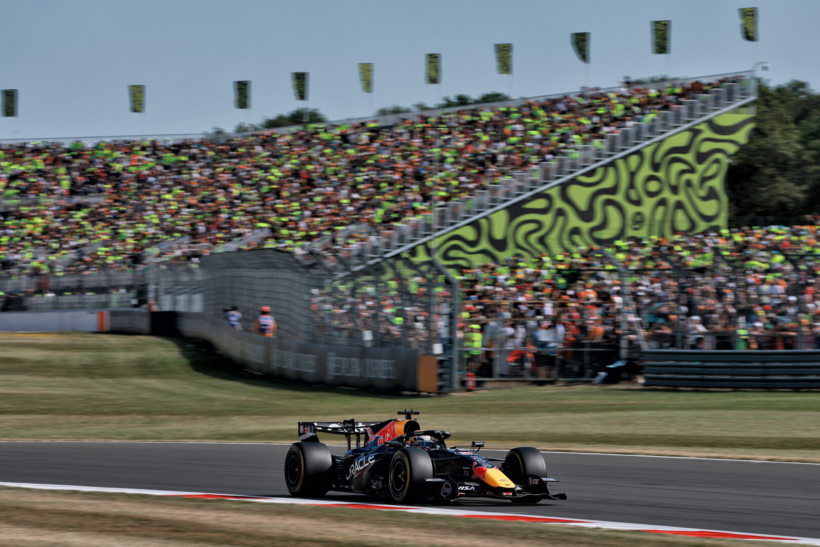 GP GRAN BRETAGNA, Max Verstappen (NLD) Red Bull Racing RB22.
03.07.2026. Formula 1 World Championship, Rd 9, British Grand Prix, Silverstone, England, Sprint Qualifiche Day.
- www.xpbimages.com, EMail: requests@xpbimages.com © Copyright: Charniaux / XPB Images
