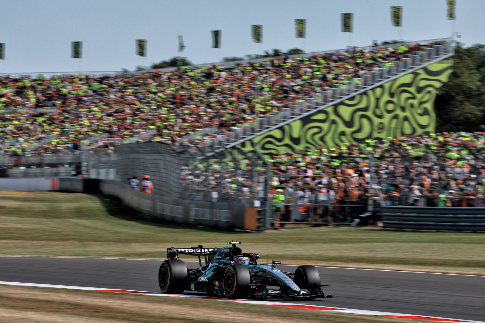GP GRAN BRETAGNA, Andrea Kimi Antonelli (ITA) Mercedes AMG Formula One Team W17.
03.07.2026. Formula 1 World Championship, Rd 9, British Grand Prix, Silverstone, England, Sprint Qualifiche Day.
- www.xpbimages.com, EMail: requests@xpbimages.com © Copyright: Charniaux / XPB Images