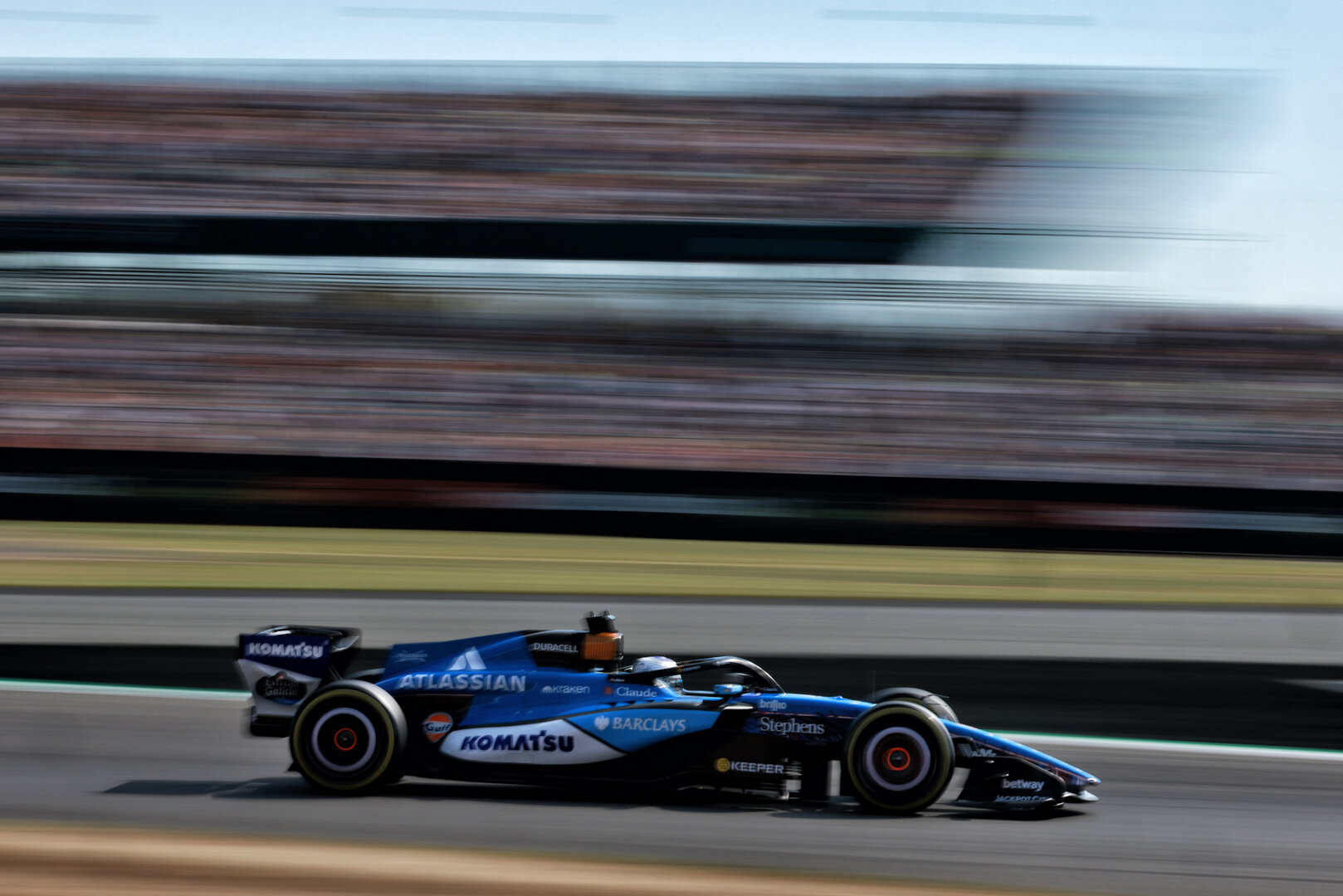 GP GRAN BRETAGNA, Alexander Albon (THA) Williams F1 Team FW48.
03.07.2026. Formula 1 World Championship, Rd 9, British Grand Prix, Silverstone, England, Sprint Qualifiche Day.
- www.xpbimages.com, EMail: requests@xpbimages.com © Copyright: Charniaux / XPB Images