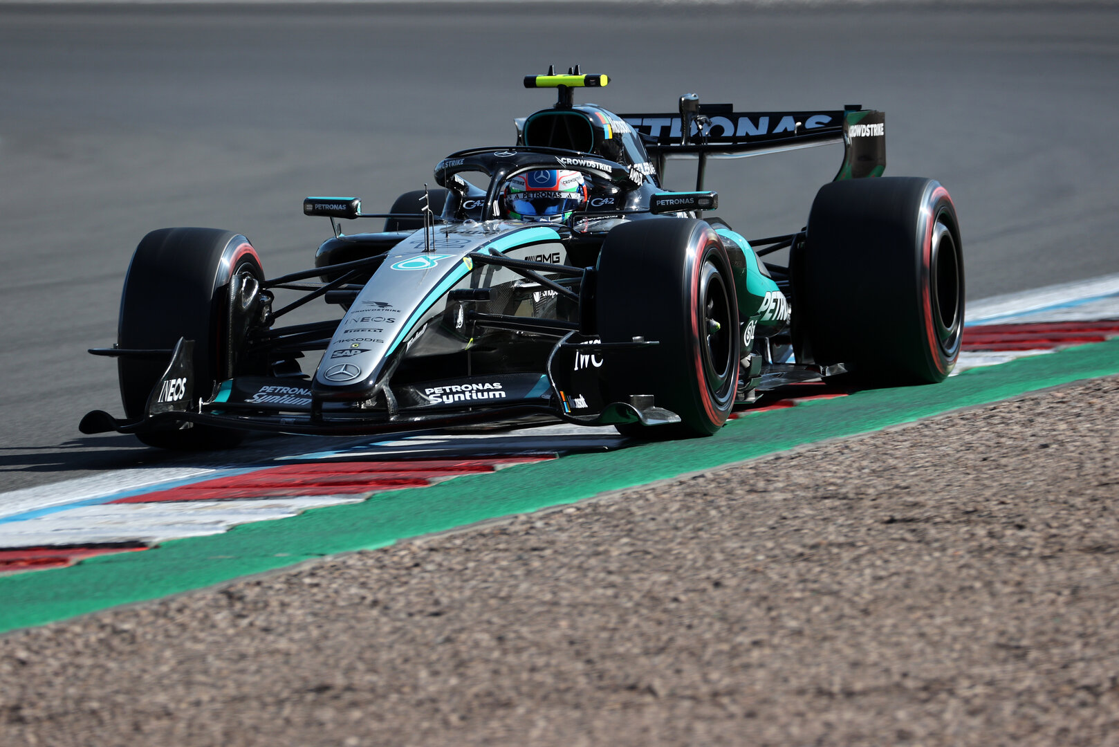 GP GRAN BRETAGNA, Andrea Kimi Antonelli (ITA) Mercedes AMG Formula One Team W17.
03.07.2026. Formula 1 World Championship, Rd 9, British Grand Prix, Silverstone, England, Sprint Qualifiche Day.
- www.xpbimages.com, EMail: requests@xpbimages.com © Copyright: Davenport / XPB Images