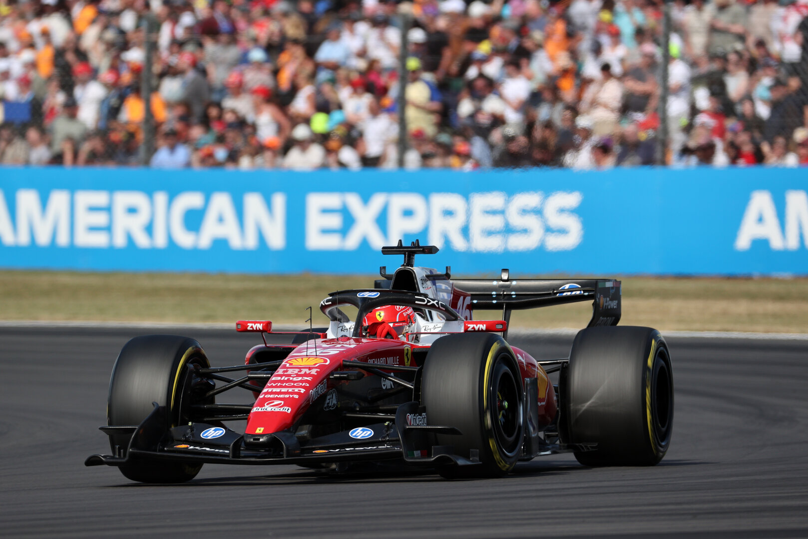 GP GRAN BRETAGNA, Charles Leclerc (MON) Ferrari SF-26.
03.07.2026. Formula 1 World Championship, Rd 9, British Grand Prix, Silverstone, England, Sprint Qualifiche Day.
- www.xpbimages.com, EMail: requests@xpbimages.com © Copyright: Davenport / XPB Images