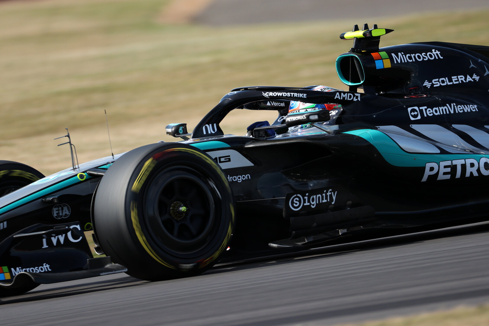 GP GRAN BRETAGNA, Andrea Kimi Antonelli (ITA) Mercedes AMG Formula One Team W17.
03.07.2026. Formula 1 World Championship, Rd 9, British Grand Prix, Silverstone, England, Sprint Qualifiche Day.
- www.xpbimages.com, EMail: requests@xpbimages.com © Copyright: Davenport / XPB Images