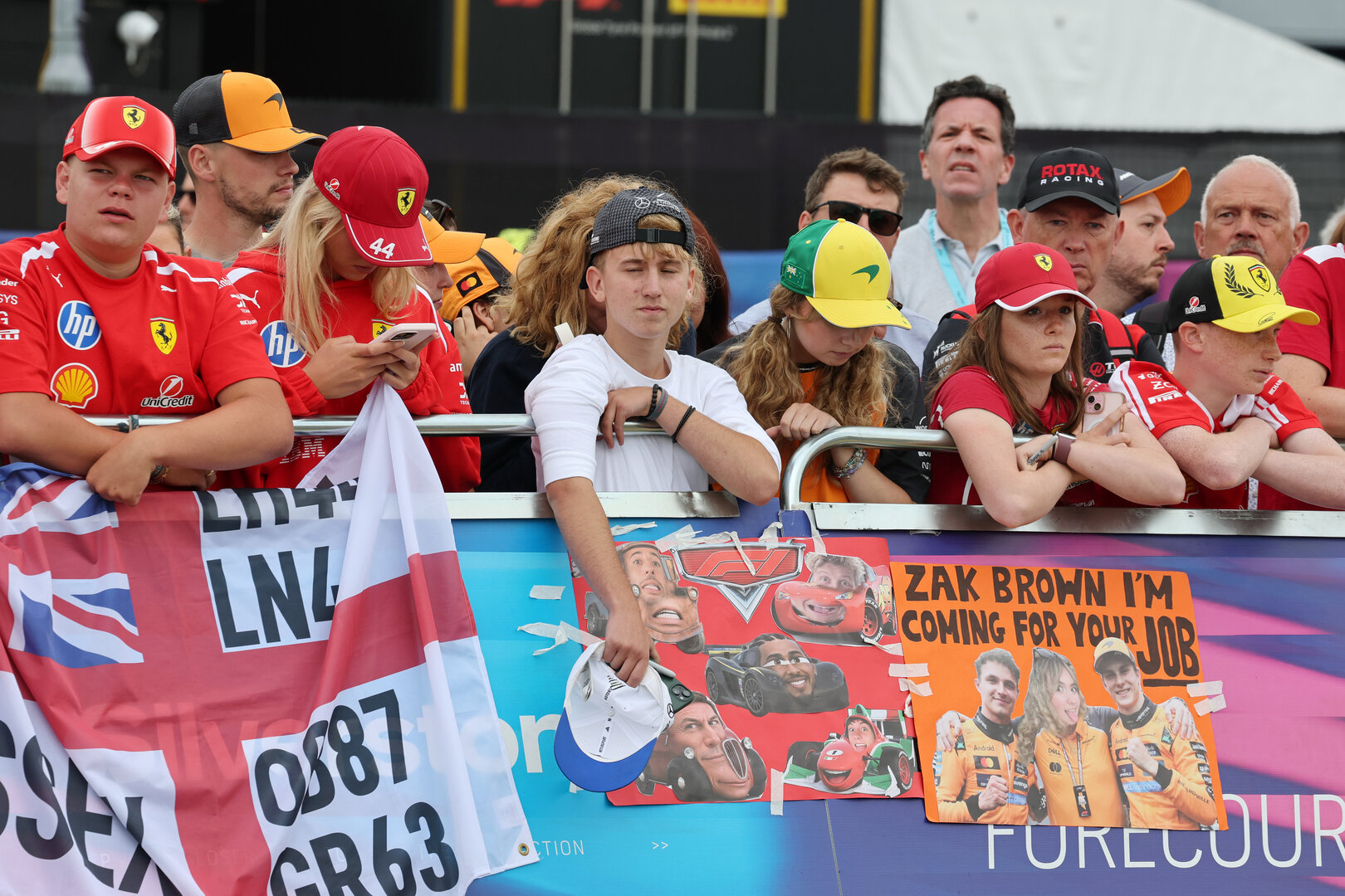 GP GRAN BRETAGNA, Circuit Atmosfera - fans.
04.07.2026. Formula 1 World Championship, Rd 9, British Grand Prix, Silverstone, England, Sprint e Qualifiche Day.
- www.xpbimages.com, EMail: requests@xpbimages.com © Copyright: Moy / XPB Images