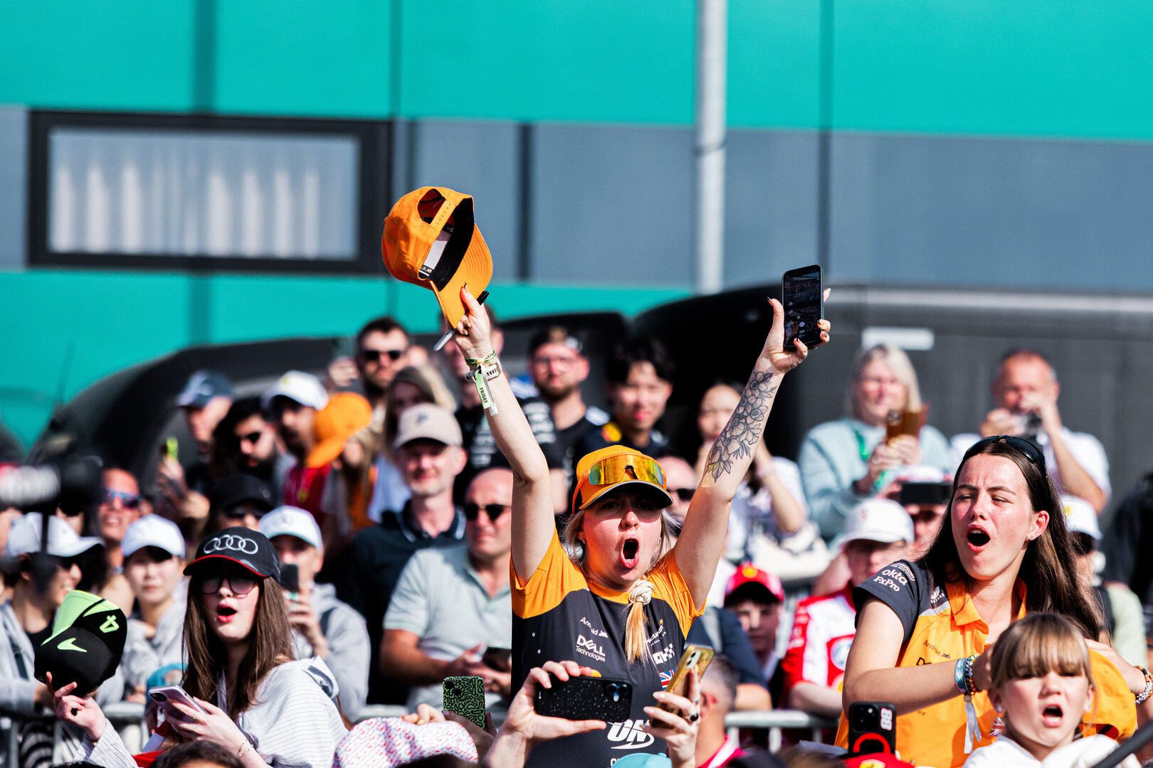 GP GRAN BRETAGNA, Circuit Atmosfera - fans.
04.07.2026. Formula 1 World Championship, Rd 9, British Grand Prix, Silverstone, England, Sprint e Qualifiche Day.
 - www.xpbimages.com, EMail: requests@xpbimages.com © Copyright: Denny / XPB Images