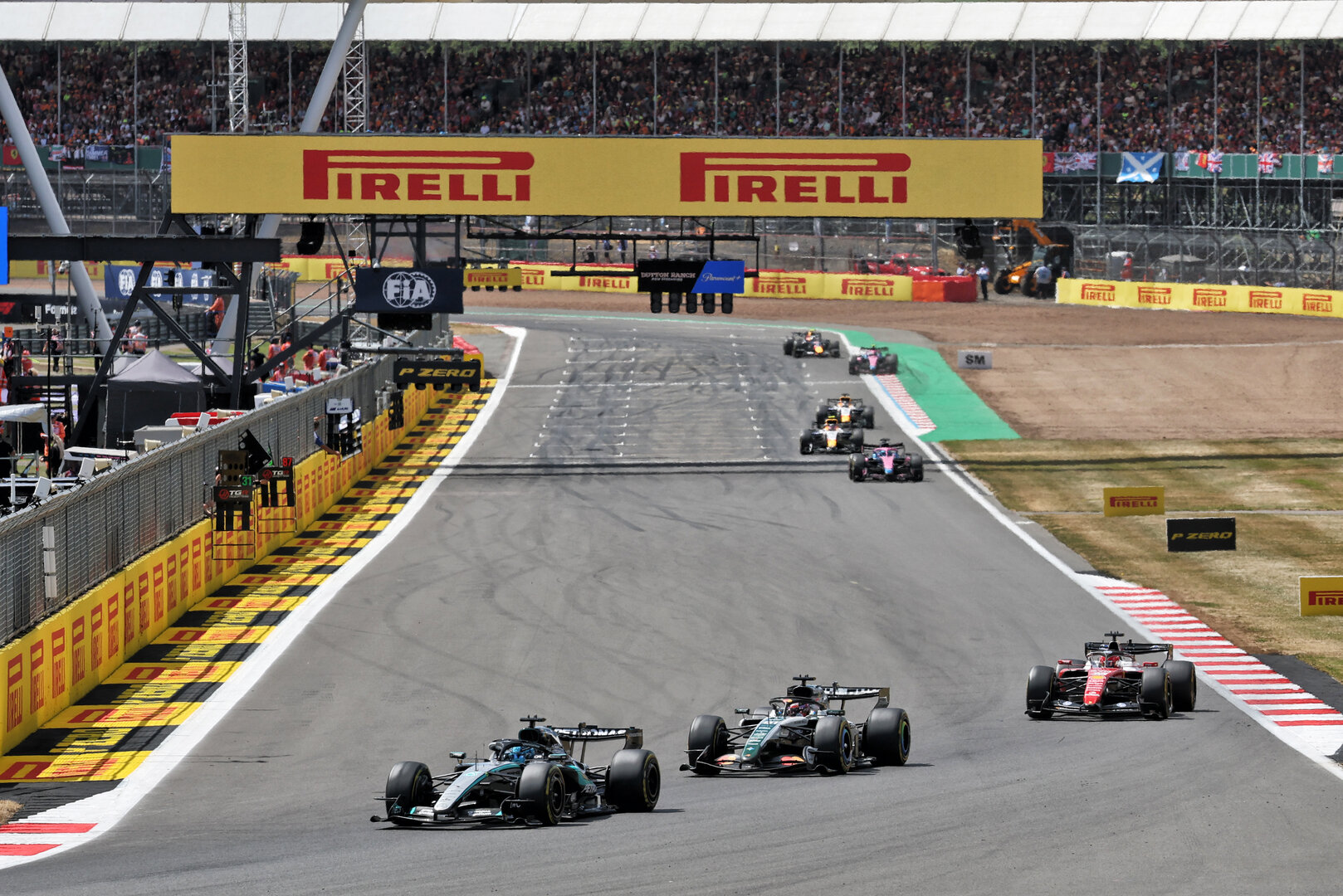 GP GRAN BRETAGNA, George Russell (GBR) Mercedes AMG Formula One Team W17.
04.07.2026. Formula 1 World Championship, Rd 9, British Grand Prix, Silverstone, England, Sprint e Qualifiche Day.
- www.xpbimages.com, EMail: requests@xpbimages.com © Copyright: Moy / XPB Images