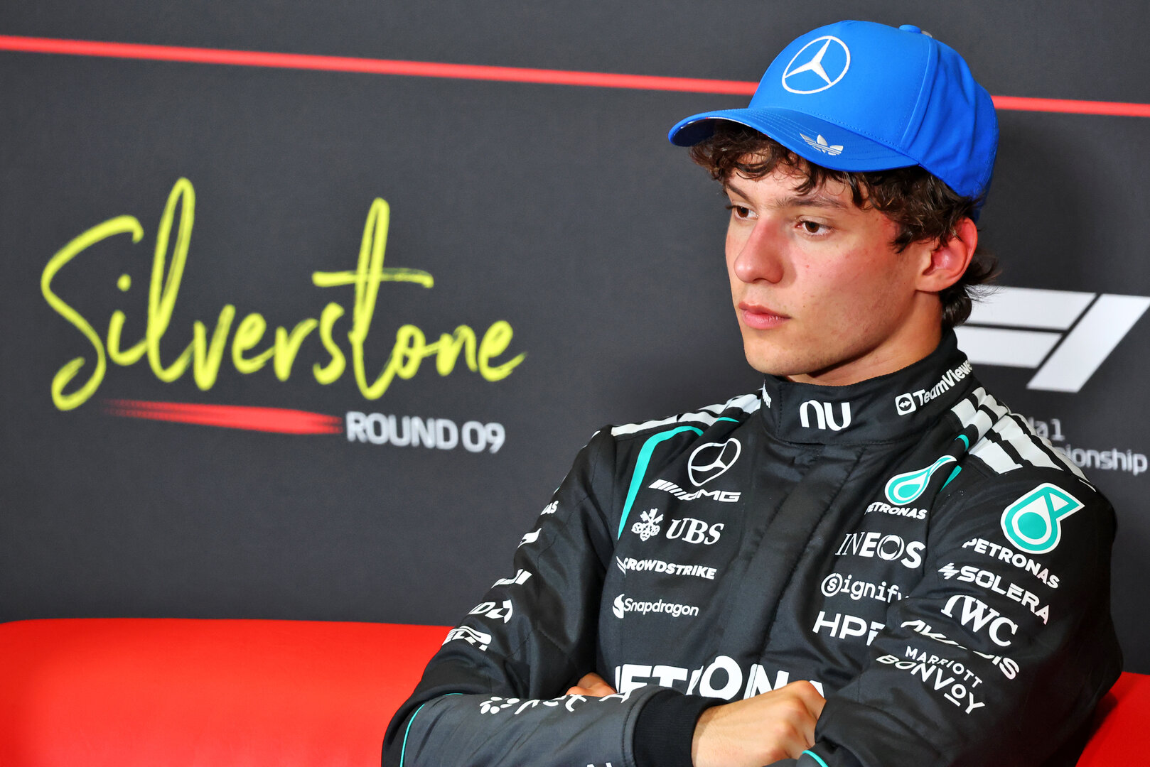 GP GRAN BRETAGNA, Andrea Kimi Antonelli (ITA) Mercedes AMG Formula One Team in the post Sprint FIA Press Conference.
04.07.2026. Formula 1 World Championship, Rd 9, British Grand Prix, Silverstone, England, Sprint e Qualifiche Day.
- www.xpbimages.com, EMail: requests@xpbimages.com © Copyright: Bearne / XPB Images
