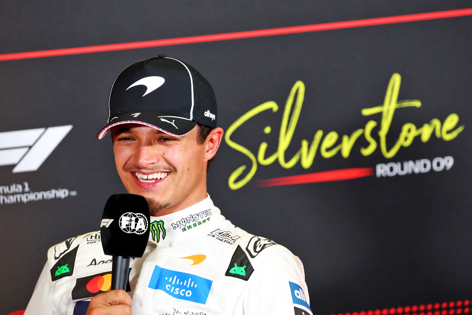 GP GRAN BRETAGNA, Lando Norris (GBR) McLaren F1 Team in the post Sprint FIA Press Conference.
04.07.2026. Formula 1 World Championship, Rd 9, British Grand Prix, Silverstone, England, Sprint e Qualifiche Day.
- www.xpbimages.com, EMail: requests@xpbimages.com © Copyright: Bearne / XPB Images