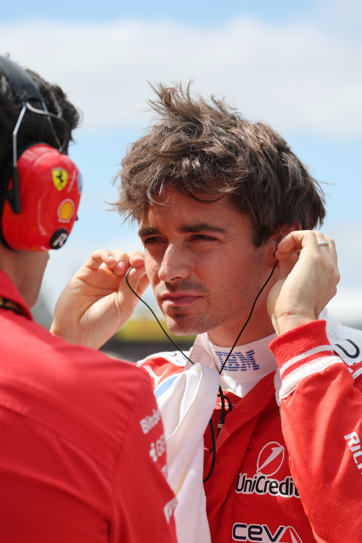 GP GRAN BRETAGNA, Charles Leclerc (MON) Ferrari on the grid.
04.07.2026. Formula 1 World Championship, Rd 9, British Grand Prix, Silverstone, England, Sprint e Qualifiche Day.
- www.xpbimages.com, EMail: requests@xpbimages.com © Copyright: Moy / XPB Images