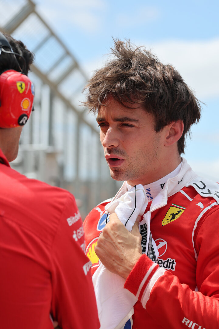 GP GRAN BRETAGNA, Charles Leclerc (MON) Ferrari on the grid.
04.07.2026. Formula 1 World Championship, Rd 9, British Grand Prix, Silverstone, England, Sprint e Qualifiche Day.
- www.xpbimages.com, EMail: requests@xpbimages.com © Copyright: Moy / XPB Images