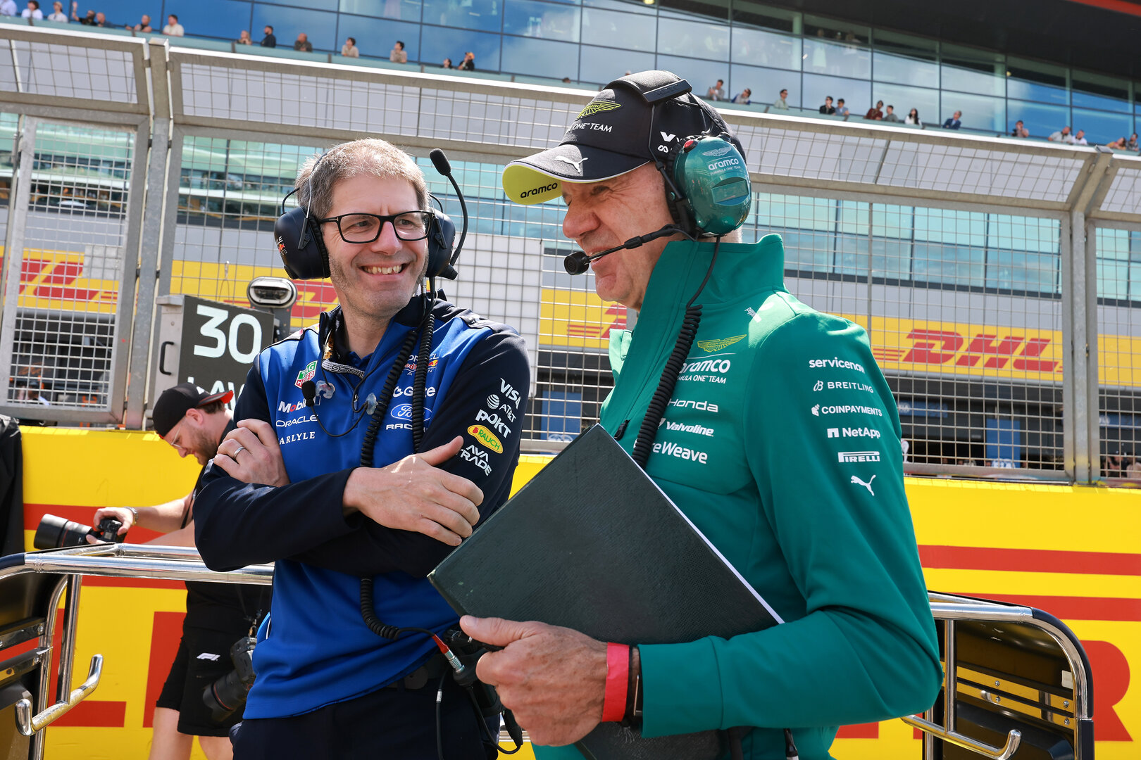 GP GRAN BRETAGNA, Adrian Newey (GBR) Aston Martin F1 Team, Team Principal on the grid.
04.07.2026. Formula 1 World Championship, Rd 9, British Grand Prix, Silverstone, England, Sprint e Qualifiche Day.
- www.xpbimages.com, EMail: requests@xpbimages.com © Copyright: Moy / XPB Images