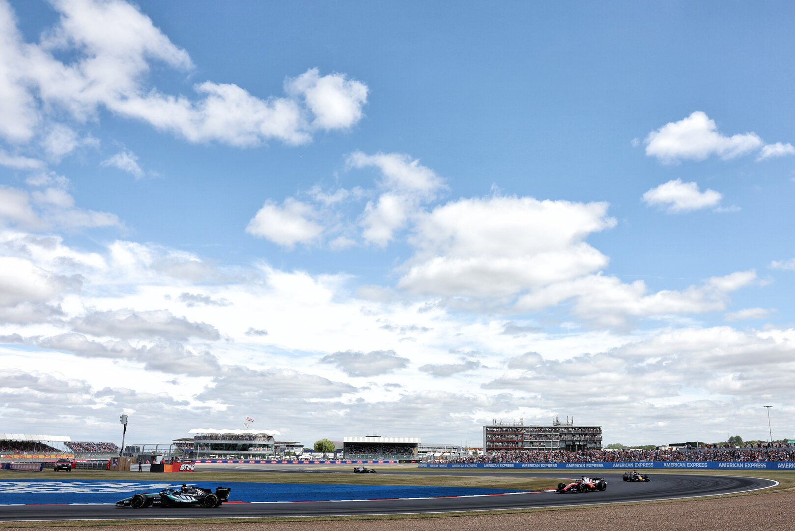GP GRAN BRETAGNA, George Russell (GBR) Mercedes AMG Formula One Team W17.
04.07.2026. Formula 1 World Championship, Rd 9, British Grand Prix, Silverstone, England, Sprint e Qualifiche Day.
- www.xpbimages.com, EMail: requests@xpbimages.com © Copyright: Bearne / XPB Images