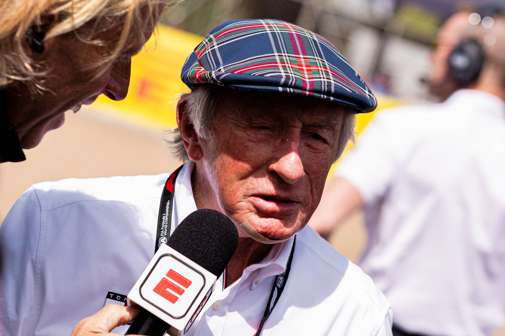 GP GRAN BRETAGNA, Jackie Stewart (GBR) on the grid.
04.07.2026. Formula 1 World Championship, Rd 9, British Grand Prix, Silverstone, England, Sprint e Qualifiche Day.
- www.xpbimages.com, EMail: requests@xpbimages.com © Copyright: Denny / XPB Images