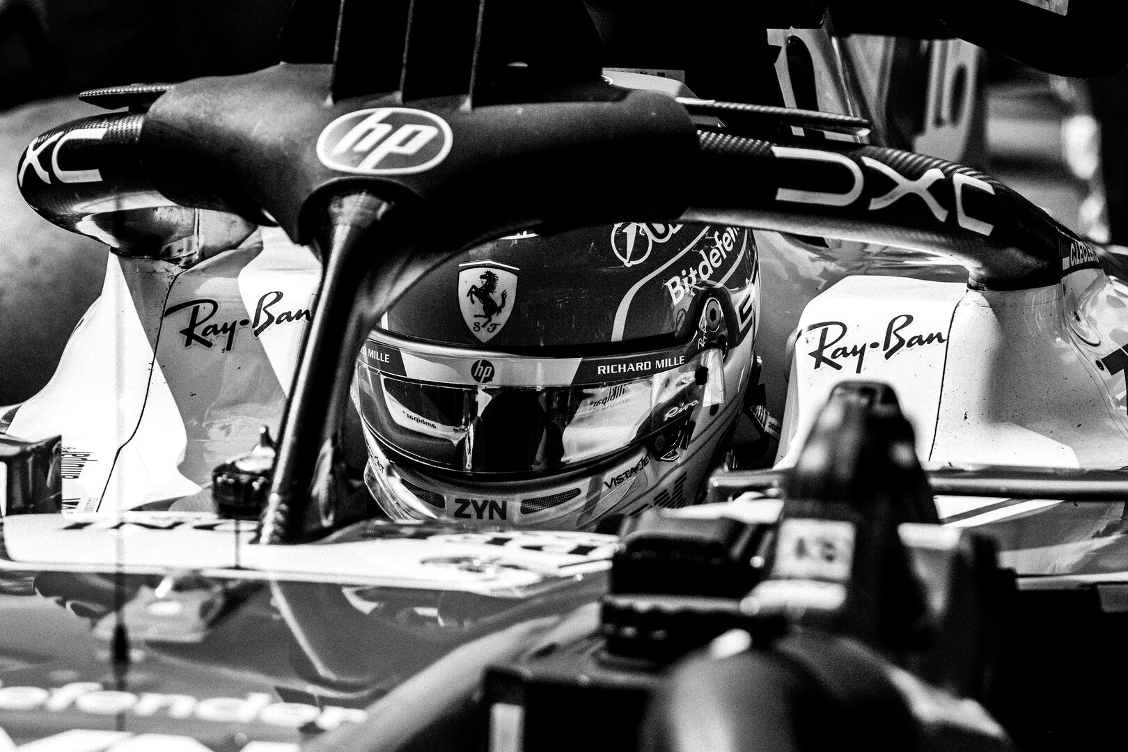 GP GRAN BRETAGNA, Charles Leclerc (MON) Ferrari SF-26 on the grid.
04.07.2026. Formula 1 World Championship, Rd 9, British Grand Prix, Silverstone, England, Sprint e Qualifiche Day.
 - www.xpbimages.com, EMail: requests@xpbimages.com © Copyright: Denny / XPB Images