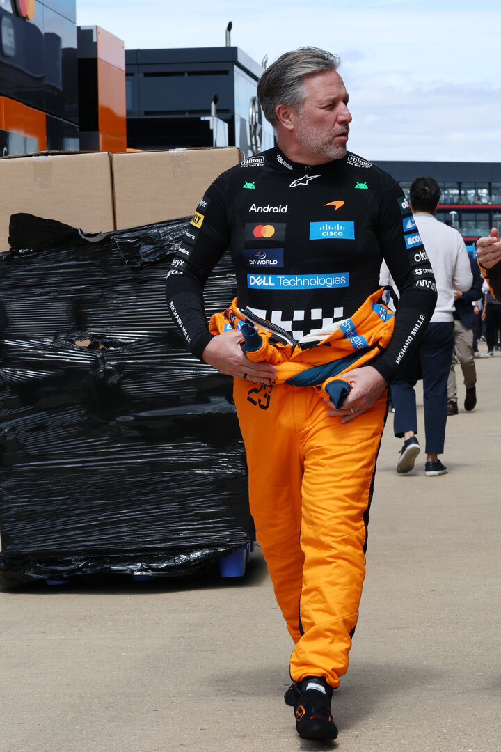 GP GRAN BRETAGNA, Zak Brown (USA) McLaren F1 Team Executive Director.
04.07.2026. Formula 1 World Championship, Rd 9, British Grand Prix, Silverstone, England, Sprint e Qualifiche Day.
- www.xpbimages.com, EMail: requests@xpbimages.com © Copyright: Batchelor / XPB Images