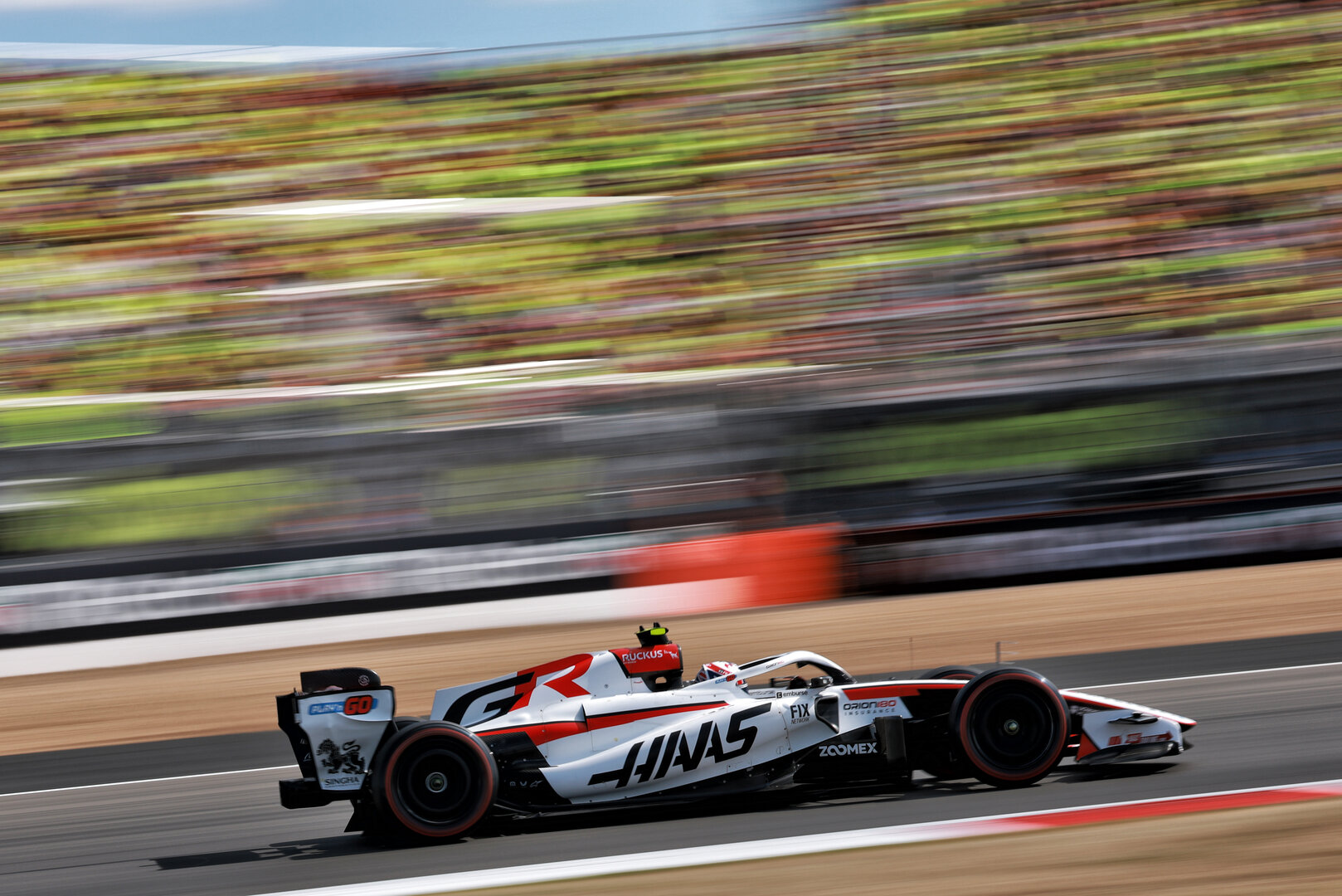 GP GRAN BRETAGNA, Oliver Bearman (GBR) Haas F1 Team VF-26.
04.07.2026. Formula 1 World Championship, Rd 9, British Grand Prix, Silverstone, England, Sprint e Qualifiche Day.
- www.xpbimages.com, EMail: requests@xpbimages.com © Copyright: Charniaux / XPB Images