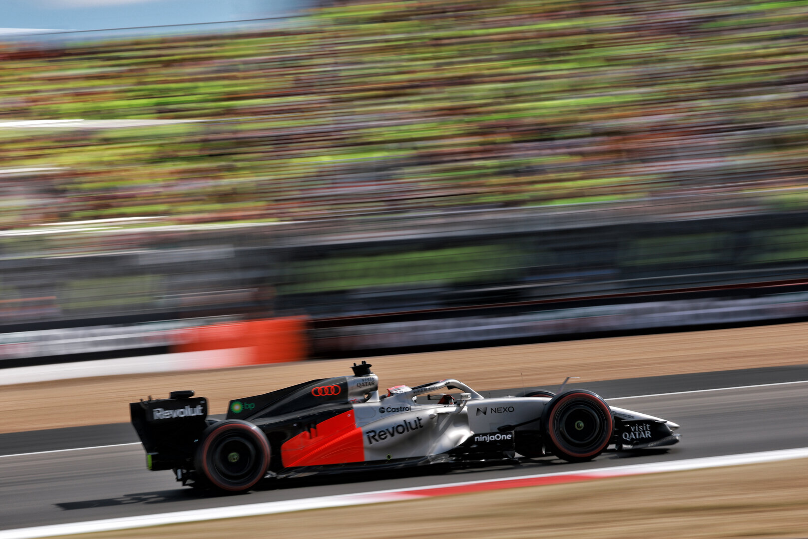 GP GRAN BRETAGNA, Nico Hulkenberg (GER) Audi F1 Team R26.
04.07.2026. Formula 1 World Championship, Rd 9, British Grand Prix, Silverstone, England, Sprint e Qualifiche Day.
- www.xpbimages.com, EMail: requests@xpbimages.com © Copyright: Charniaux / XPB Images