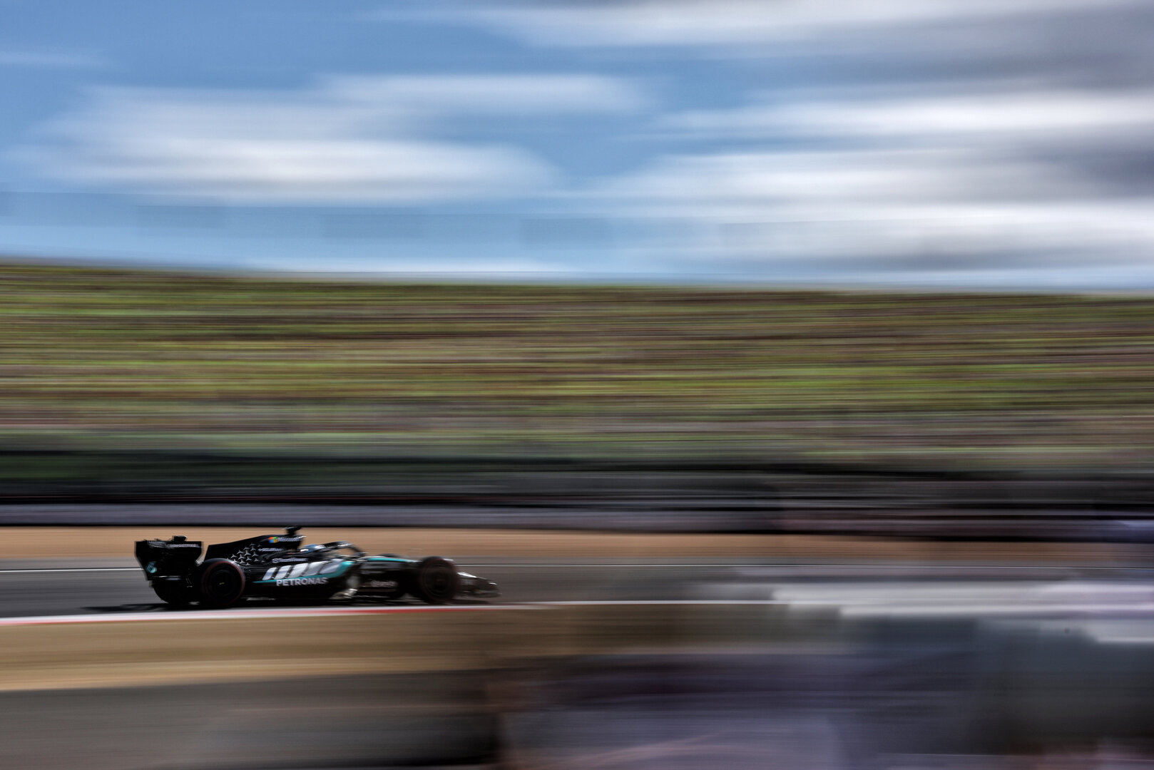 GP GRAN BRETAGNA, George Russell (GBR) Mercedes AMG Formula One Team W17.
04.07.2026. Formula 1 World Championship, Rd 9, British Grand Prix, Silverstone, England, Sprint e Qualifiche Day.
- www.xpbimages.com, EMail: requests@xpbimages.com © Copyright: Charniaux / XPB Images