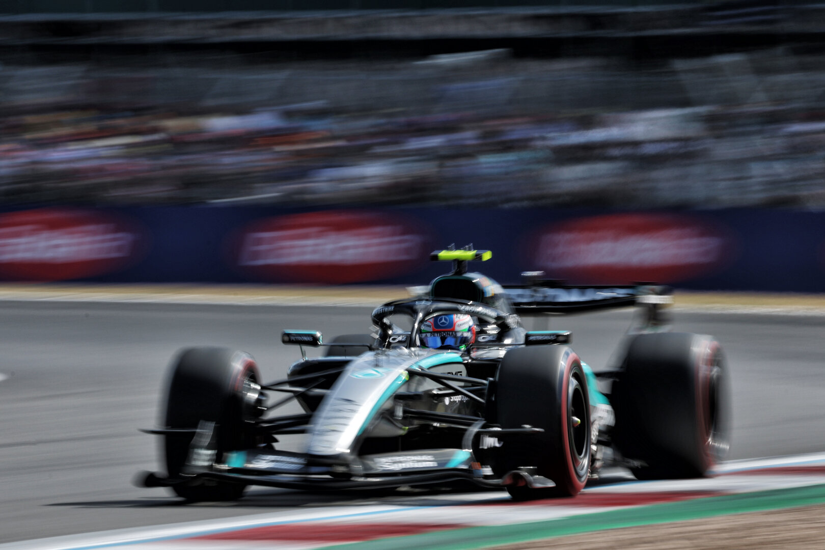 GP GRAN BRETAGNA, Andrea Kimi Antonelli (ITA) Mercedes AMG Formula One Team W17.
04.07.2026. Formula 1 World Championship, Rd 9, British Grand Prix, Silverstone, England, Sprint e Qualifiche Day.
- www.xpbimages.com, EMail: requests@xpbimages.com © Copyright: Dunbar / XPB Images