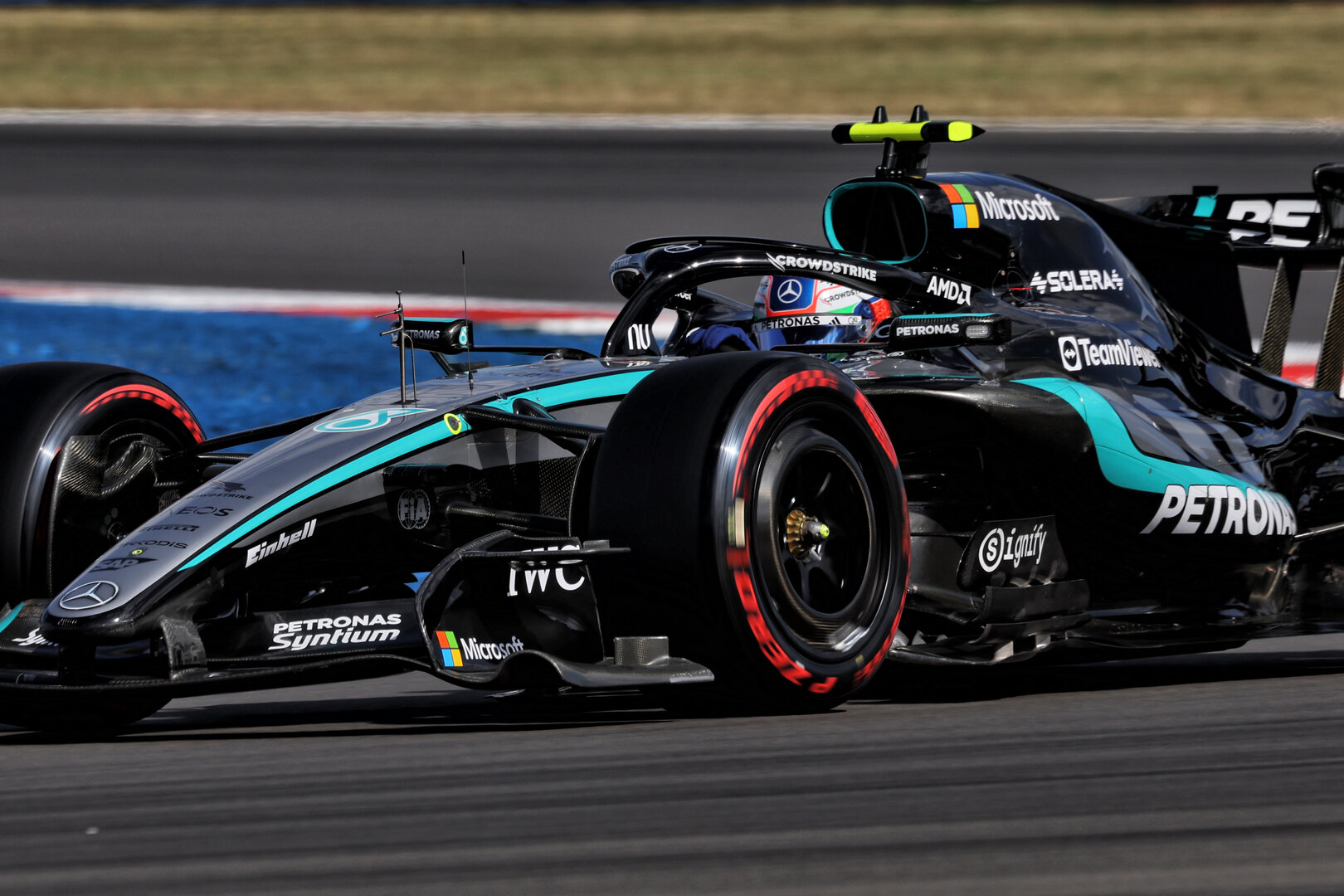 GP GRAN BRETAGNA, Andrea Kimi Antonelli (ITA) Mercedes AMG Formula One Team W17.
04.07.2026. Formula 1 World Championship, Rd 9, British Grand Prix, Silverstone, England, Sprint e Qualifiche Day.
- www.xpbimages.com, EMail: requests@xpbimages.com © Copyright: Dunbar / XPB Images