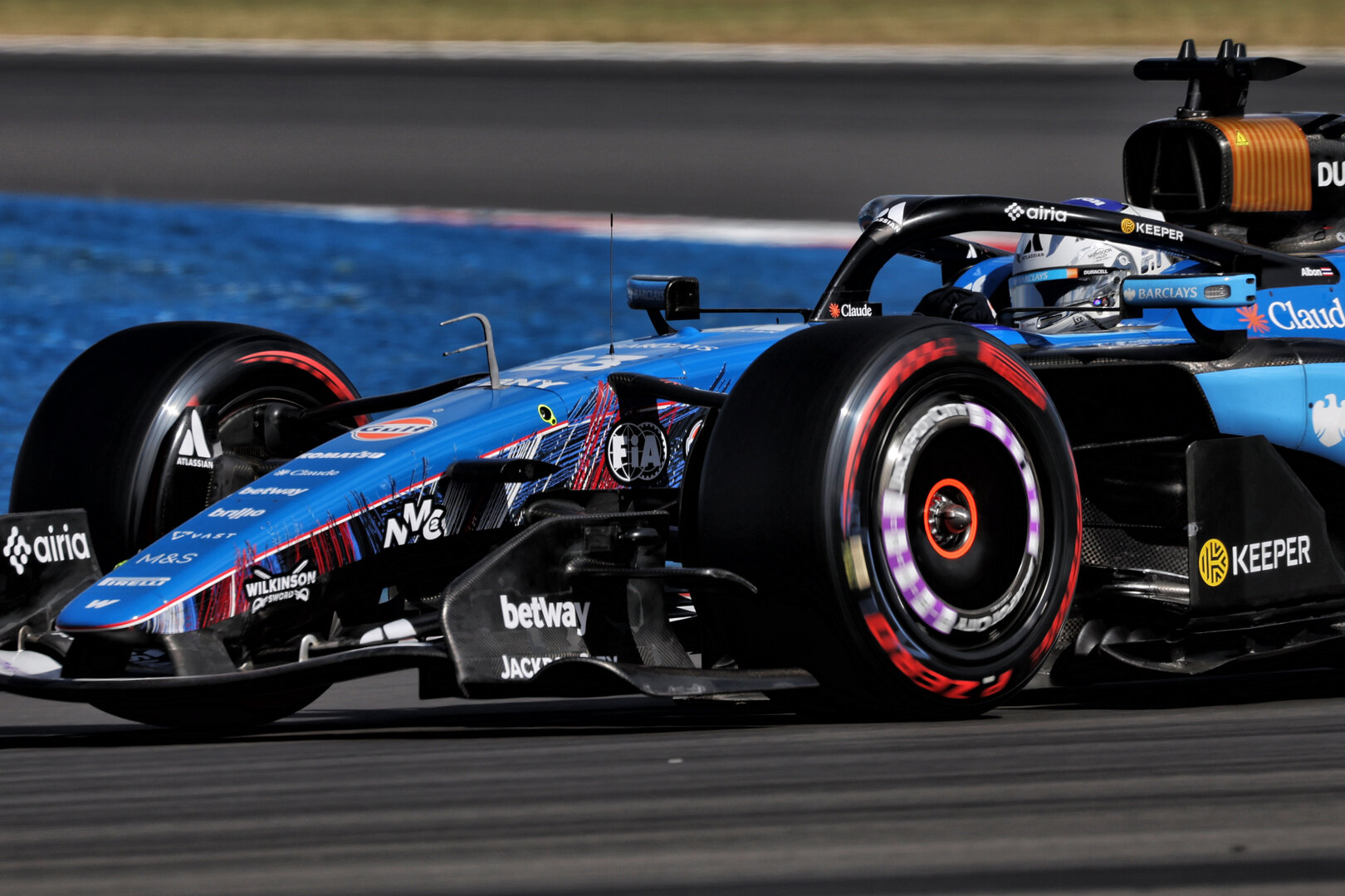GP GRAN BRETAGNA, Alexander Albon (THA) Williams F1 Team FW48.
04.07.2026. Formula 1 World Championship, Rd 9, British Grand Prix, Silverstone, England, Sprint e Qualifiche Day.
- www.xpbimages.com, EMail: requests@xpbimages.com © Copyright: Dunbar / XPB Images