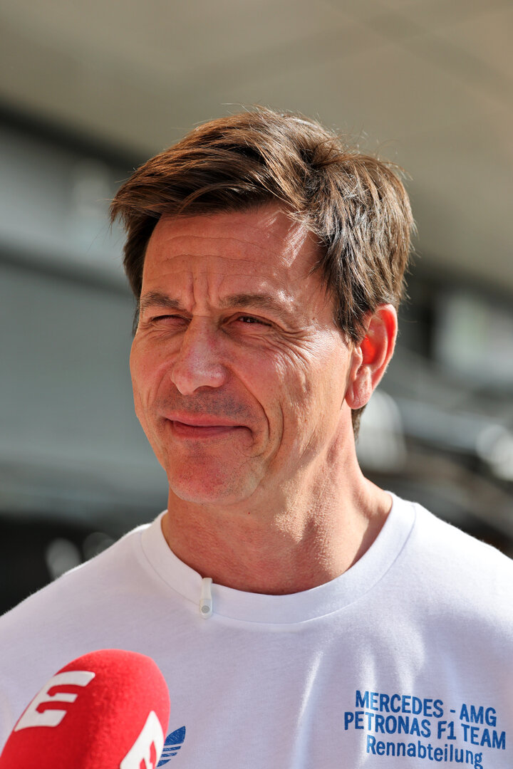 GP GRAN BRETAGNA, Toto Wolff (GER) Mercedes AMG Formula One Team Shareholder e Executive Director.
04.07.2026. Formula 1 World Championship, Rd 9, British Grand Prix, Silverstone, England, Sprint e Qualifiche Day.
- www.xpbimages.com, EMail: requests@xpbimages.com © Copyright: Moy / XPB Images