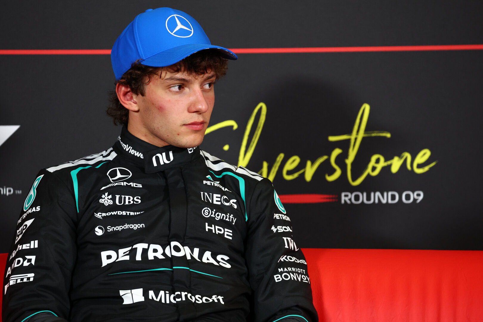GP GRAN BRETAGNA, Andrea Kimi Antonelli (ITA) Mercedes AMG Formula One Team in the post qualifying FIA Press Conference.
04.07.2026. Formula 1 World Championship, Rd 9, British Grand Prix, Silverstone, England, Sprint e Qualifiche Day.
- www.xpbimages.com, EMail: requests@xpbimages.com © Copyright: Bearne / XPB Images