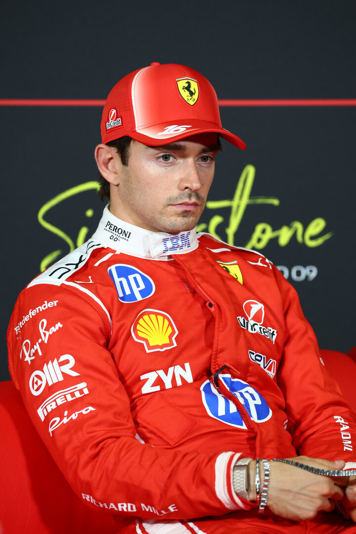 GP GRAN BRETAGNA, Charles Leclerc (MON) Ferrari in the post qualifying FIA Press Conference.
04.07.2026. Formula 1 World Championship, Rd 9, British Grand Prix, Silverstone, England, Sprint e Qualifiche Day.
- www.xpbimages.com, EMail: requests@xpbimages.com © Copyright: Bearne / XPB Images
