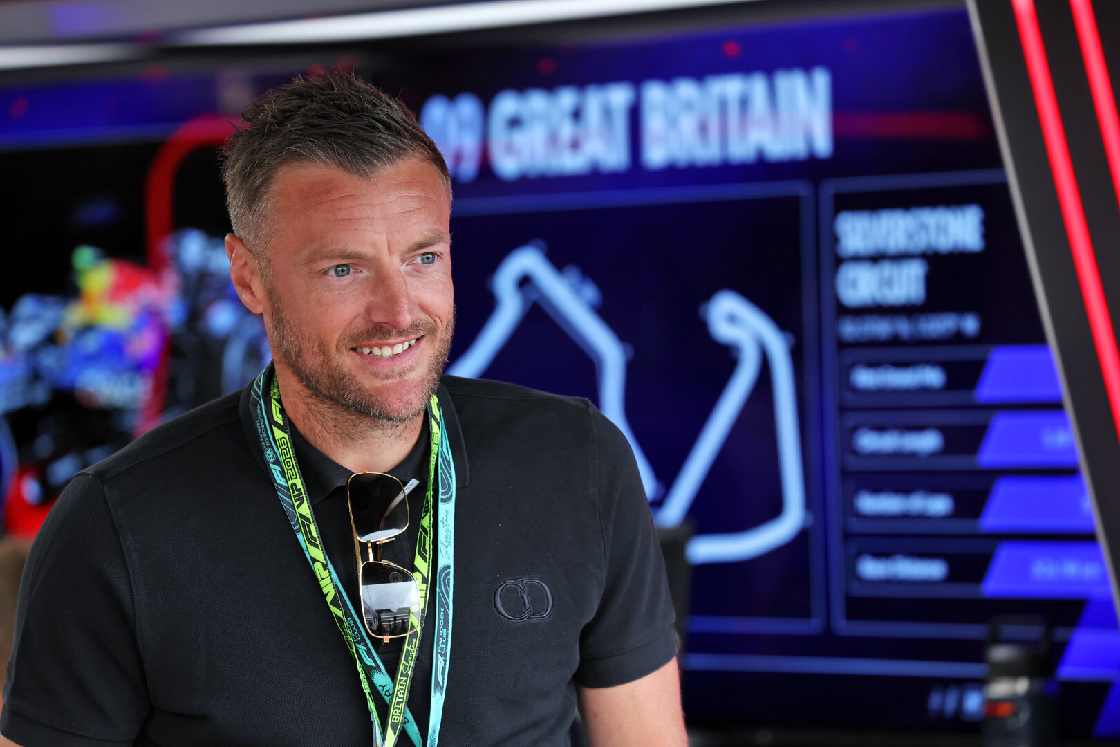 GP GRAN BRETAGNA, Jamie Vardy (GBR) Football Player.
05.07.2026. Formula 1 World Championship, Rd 9, British Grand Prix, Silverstone, England, Gara Day.
- www.xpbimages.com, EMail: requests@xpbimages.com © Copyright: Batchelor / XPB Images