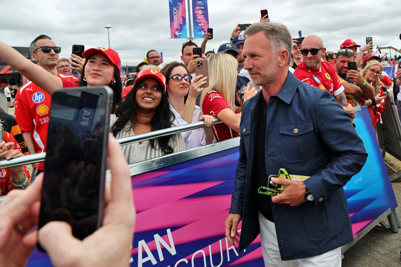 GP GRAN BRETAGNA, Christian Horner (GBR).
05.07.2026. Formula 1 World Championship, Rd 9, British Grand Prix, Silverstone, England, Gara Day.
- www.xpbimages.com, EMail: requests@xpbimages.com © Copyright: Batchelor / XPB Images