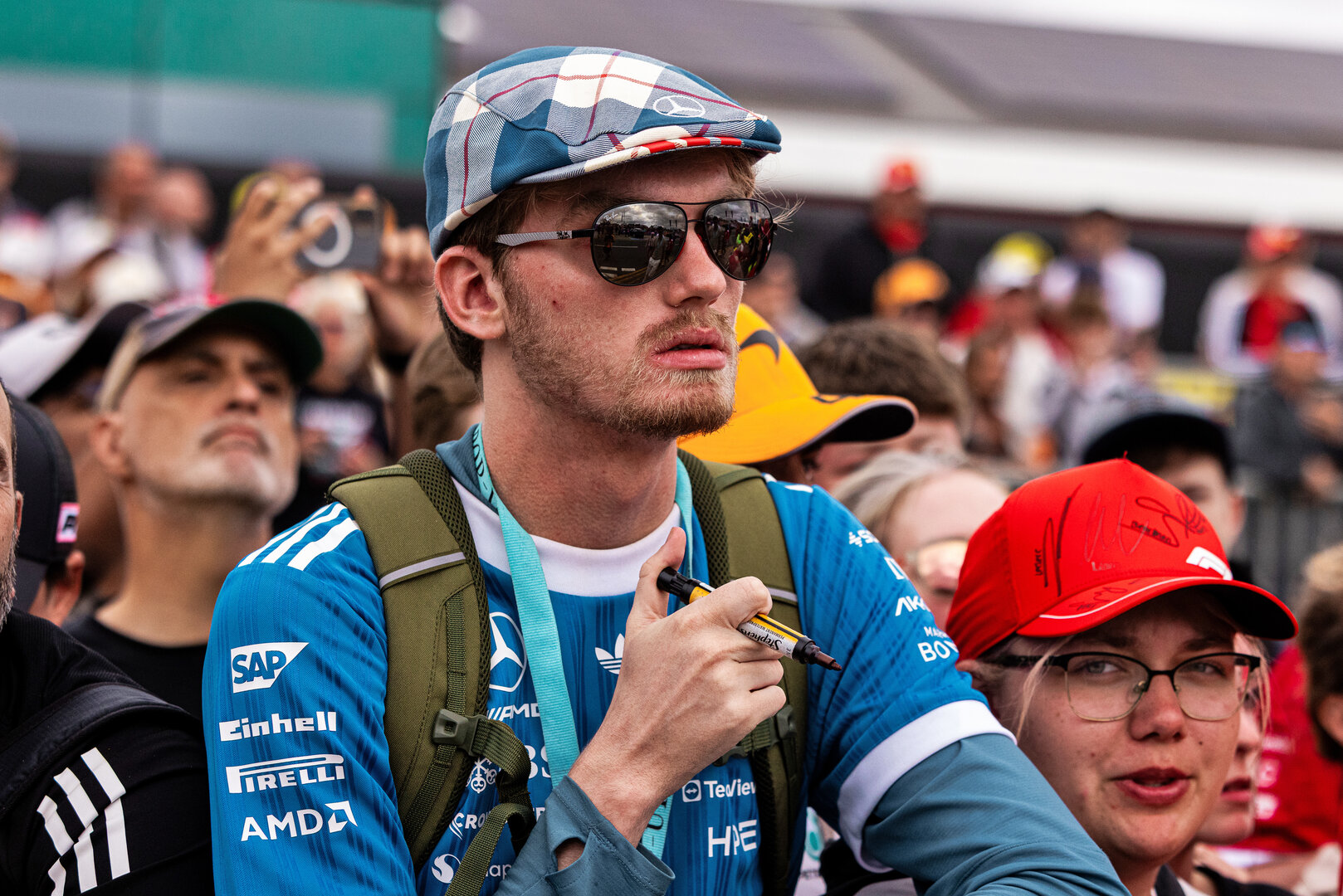 GP GRAN BRETAGNA, Circuit Atmosfera - fans.
05.07.2026. Formula 1 World Championship, Rd 9, British Grand Prix, Silverstone, England, Gara Day.
 - www.xpbimages.com, EMail: requests@xpbimages.com © Copyright: Denny / XPB Images