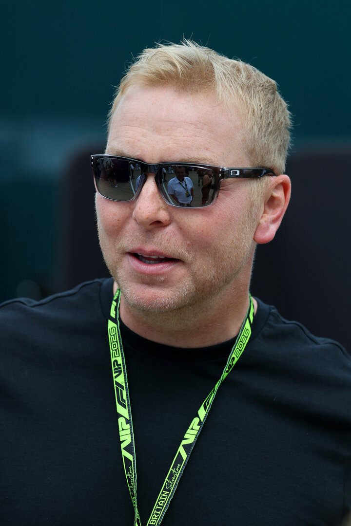 GP GRAN BRETAGNA, Sir Chris Hoy (GBR).
05.07.2026. Formula 1 World Championship, Rd 9, British Grand Prix, Silverstone, England, Gara Day.
- www.xpbimages.com, EMail: requests@xpbimages.com © Copyright: Moy / XPB Images