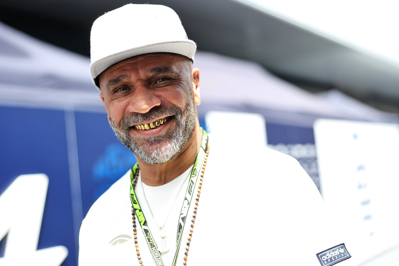 GP GRAN BRETAGNA, Goldie (GBR) Musician.
05.07.2026. Formula 1 World Championship, Rd 9, British Grand Prix, Silverstone, England, Gara Day.
- www.xpbimages.com, EMail: requests@xpbimages.com © Copyright: Bearne / XPB Images