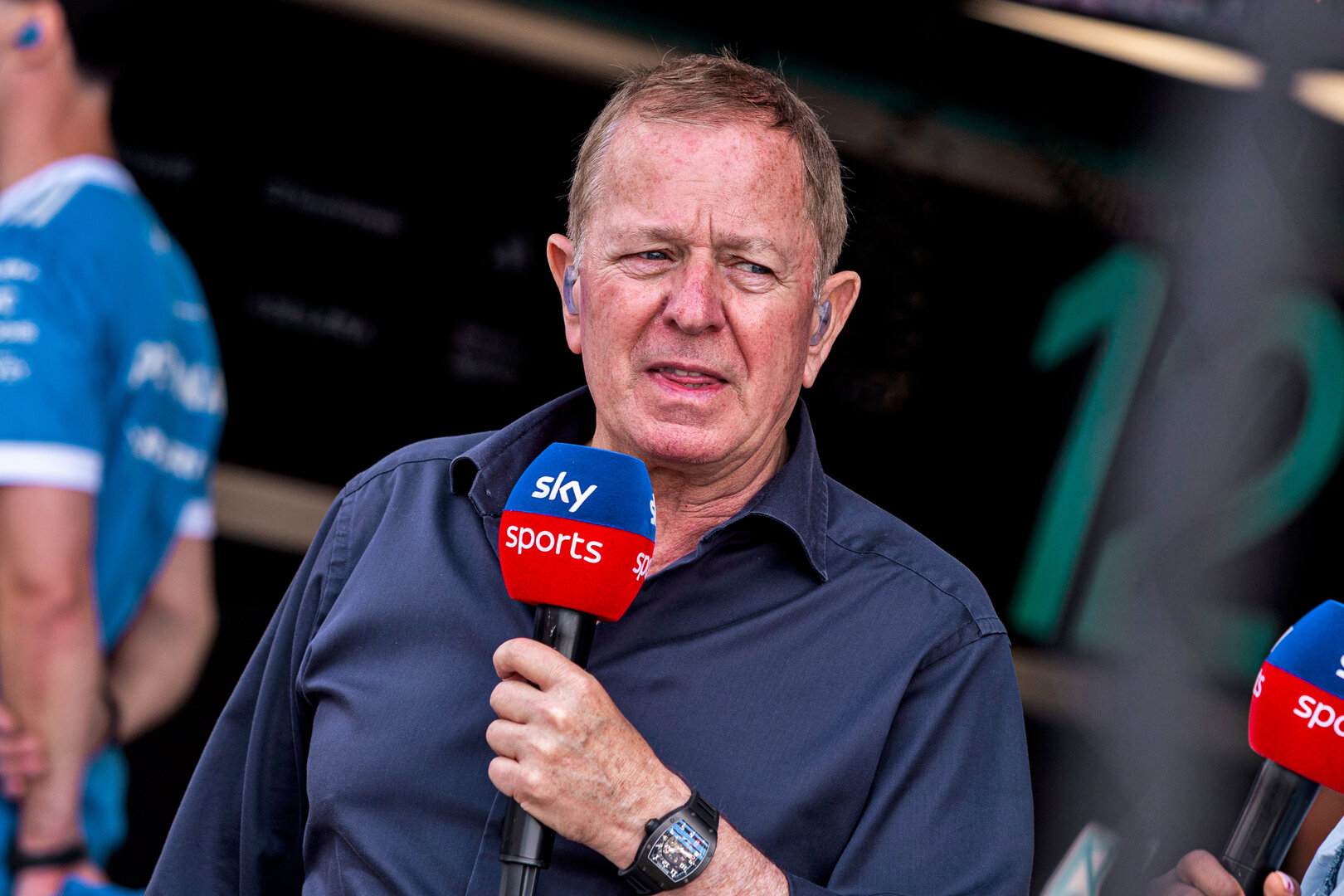 GP GRAN BRETAGNA, Martin Brundle (GBR) Sky Sports F1 Commentator.
05.07.2026. Formula 1 World Championship, Rd 9, British Grand Prix, Silverstone, England, Gara Day.
 - www.xpbimages.com, EMail: requests@xpbimages.com © Copyright: Denny / XPB Images