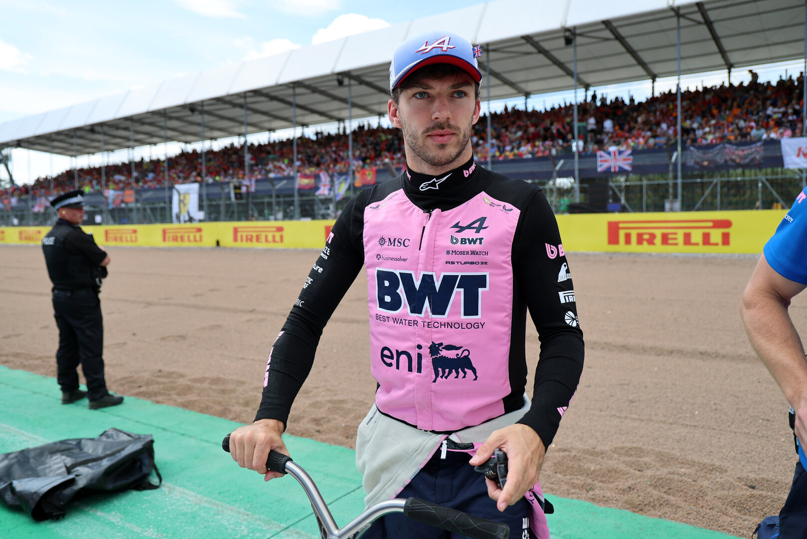 GP GRAN BRETAGNA, Pierre Gasly (FRA) Alpine F1 Team on the grid.
05.07.2026. Formula 1 World Championship, Rd 9, British Grand Prix, Silverstone, England, Gara Day.
- www.xpbimages.com, EMail: requests@xpbimages.com © Copyright: Batchelor / XPB Images