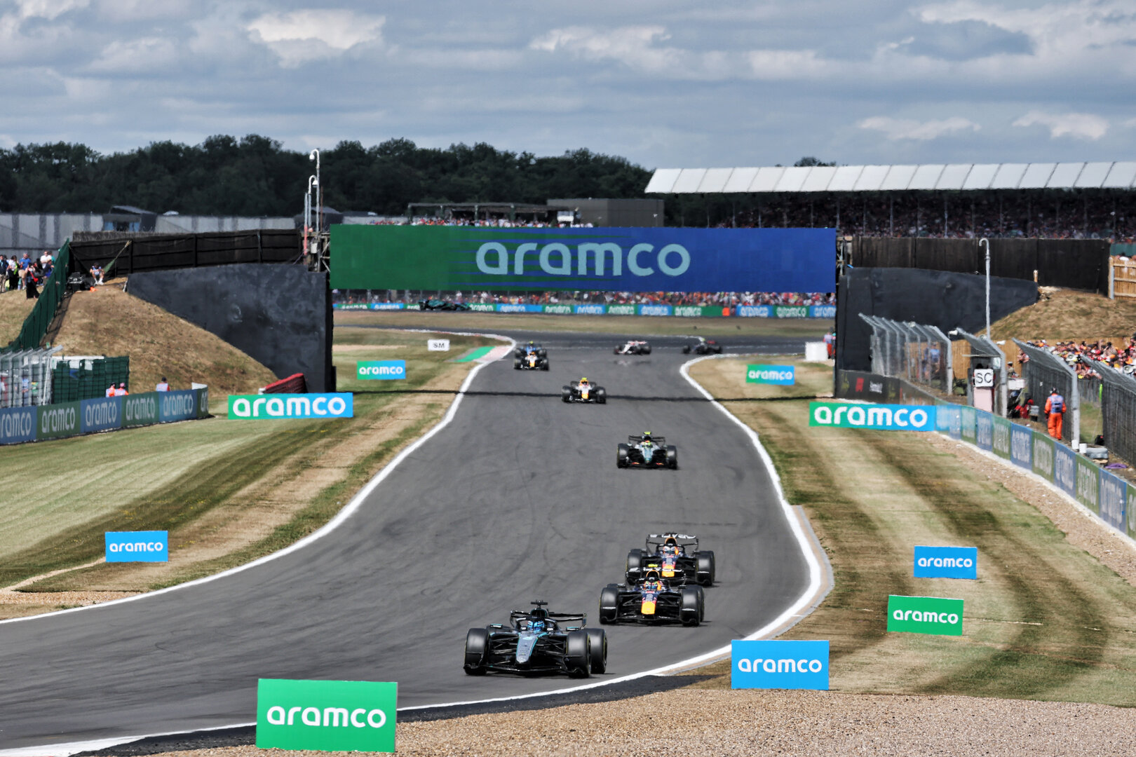GP GRAN BRETAGNA, George Russell (GBR) Mercedes AMG Formula One Team W17.
05.07.2026. Formula 1 World Championship, Rd 9, British Grand Prix, Silverstone, England, Gara Day.
- www.xpbimages.com, EMail: requests@xpbimages.com © Copyright: Moy / XPB Images