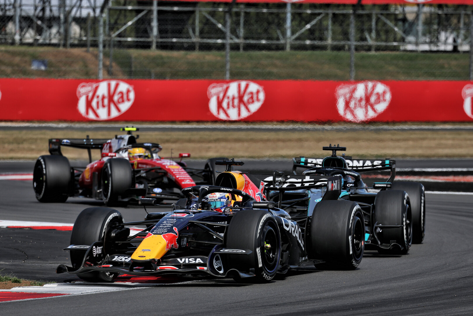 GP GRAN BRETAGNA, Max Verstappen (NLD) Red Bull Racing RB22.
05.07.2026. Formula 1 World Championship, Rd 9, British Grand Prix, Silverstone, England, Gara Day.
- www.xpbimages.com, EMail: requests@xpbimages.com © Copyright: Bearne / XPB Images