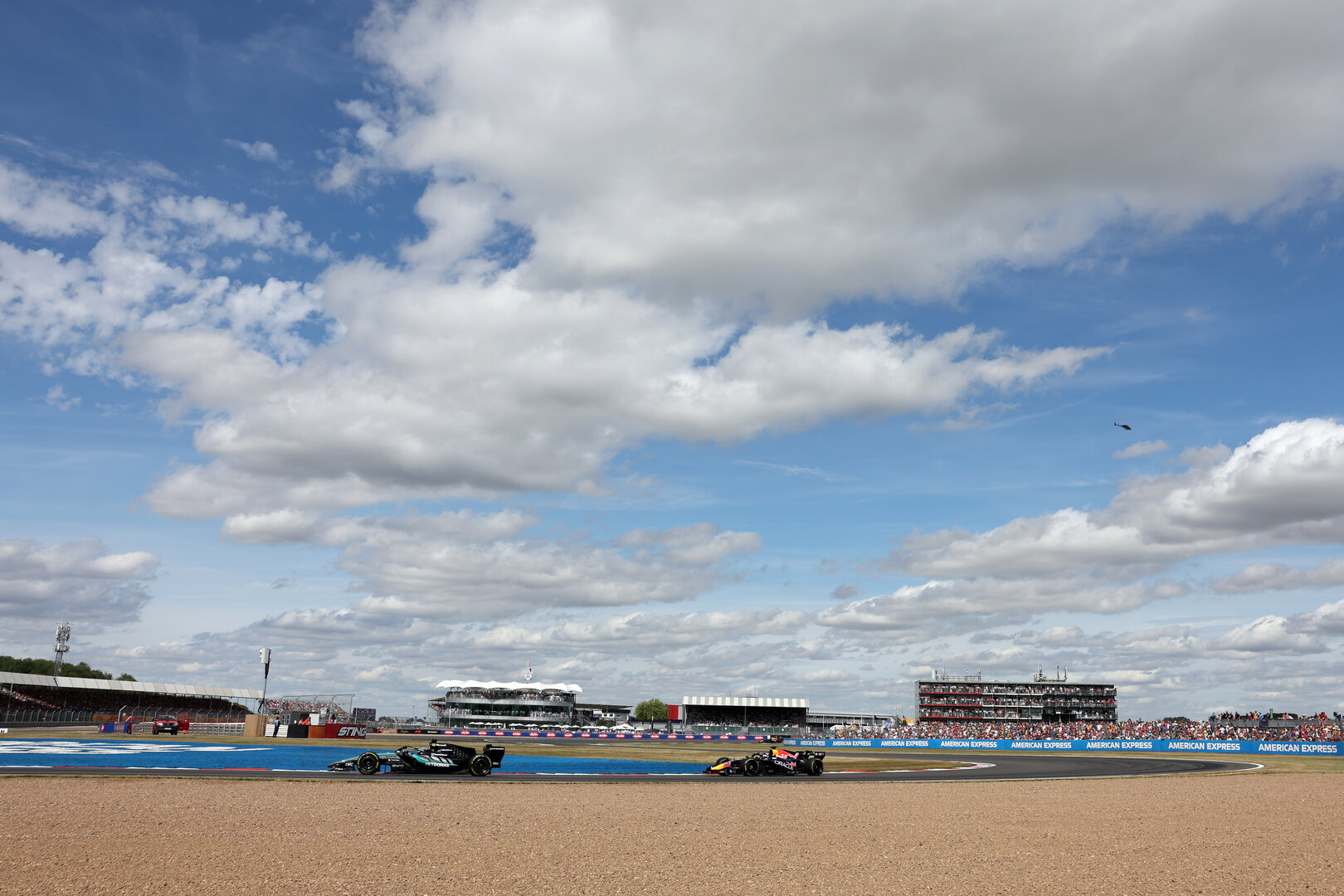 GP GRAN BRETAGNA, George Russell (GBR) Mercedes AMG Formula One Team W17.
05.07.2026. Formula 1 World Championship, Rd 9, British Grand Prix, Silverstone, England, Gara Day.
- www.xpbimages.com, EMail: requests@xpbimages.com © Copyright: Bearne / XPB Images
