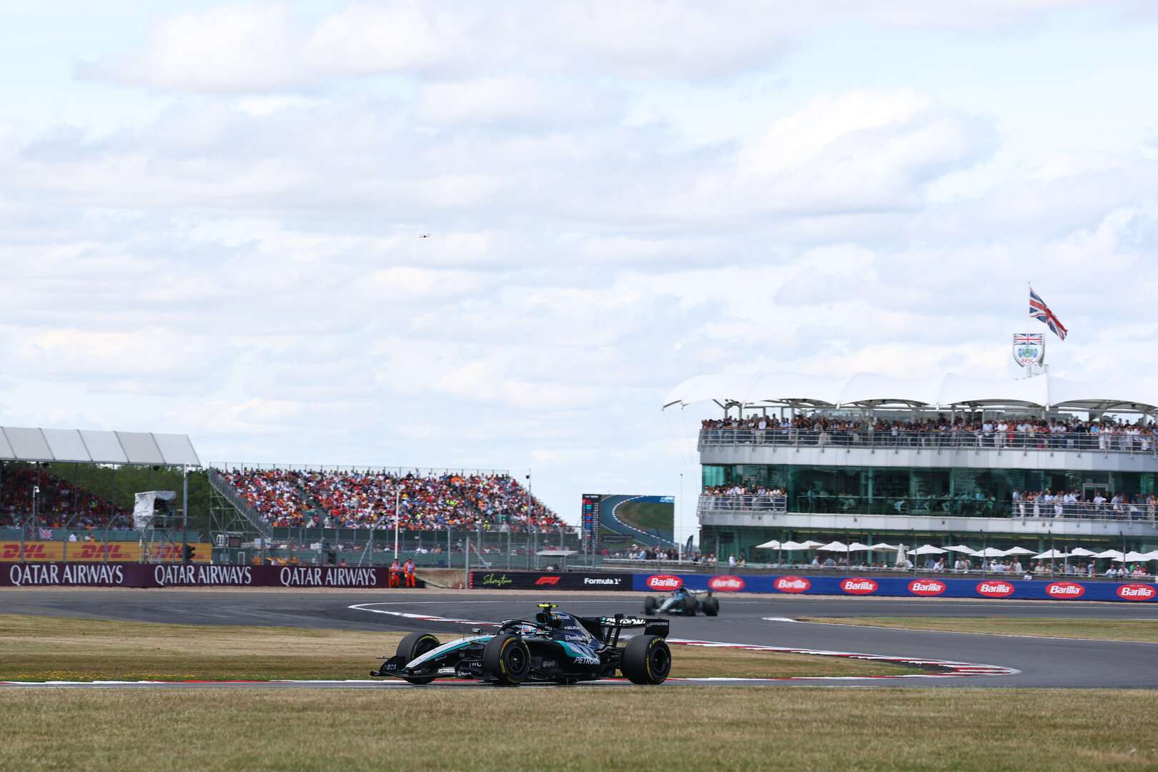 GP GRAN BRETAGNA, Andrea Kimi Antonelli (ITA) Mercedes AMG Formula One Team W17.
05.07.2026. Formula 1 World Championship, Rd 9, British Grand Prix, Silverstone, England, Gara Day.
- www.xpbimages.com, EMail: requests@xpbimages.com © Copyright: Bearne / XPB Images