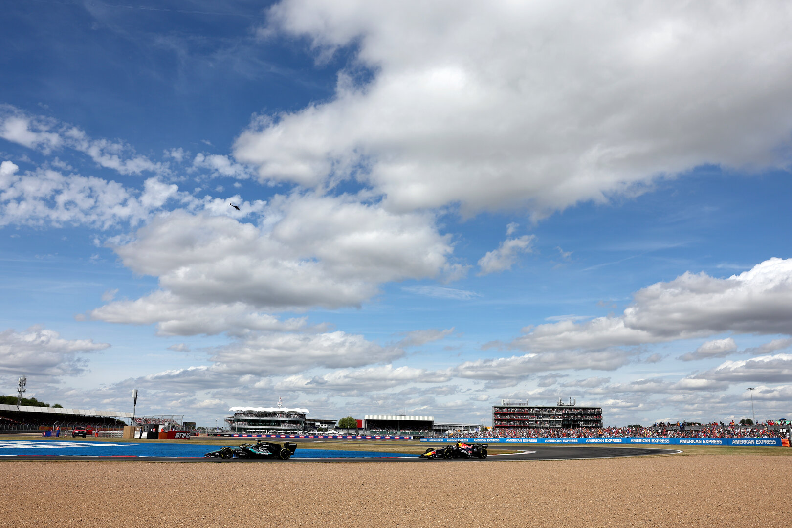 GP GRAN BRETAGNA, George Russell (GBR) Mercedes AMG Formula One Team W17.
05.07.2026. Formula 1 World Championship, Rd 9, British Grand Prix, Silverstone, England, Gara Day.
- www.xpbimages.com, EMail: requests@xpbimages.com © Copyright: Bearne / XPB Images
