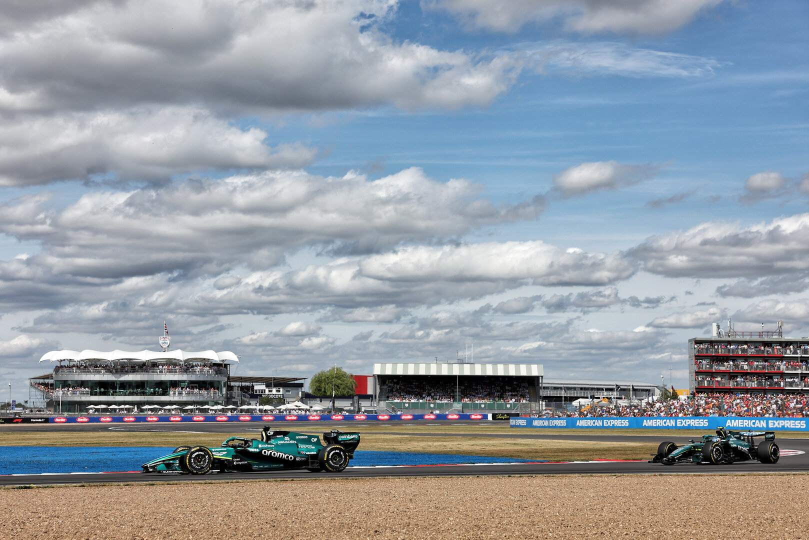 GP GRAN BRETAGNA, Lance Stroll (CDN) Aston Martin F1 Team AMR26.
05.07.2026. Formula 1 World Championship, Rd 9, British Grand Prix, Silverstone, England, Gara Day.
- www.xpbimages.com, EMail: requests@xpbimages.com © Copyright: Bearne / XPB Images