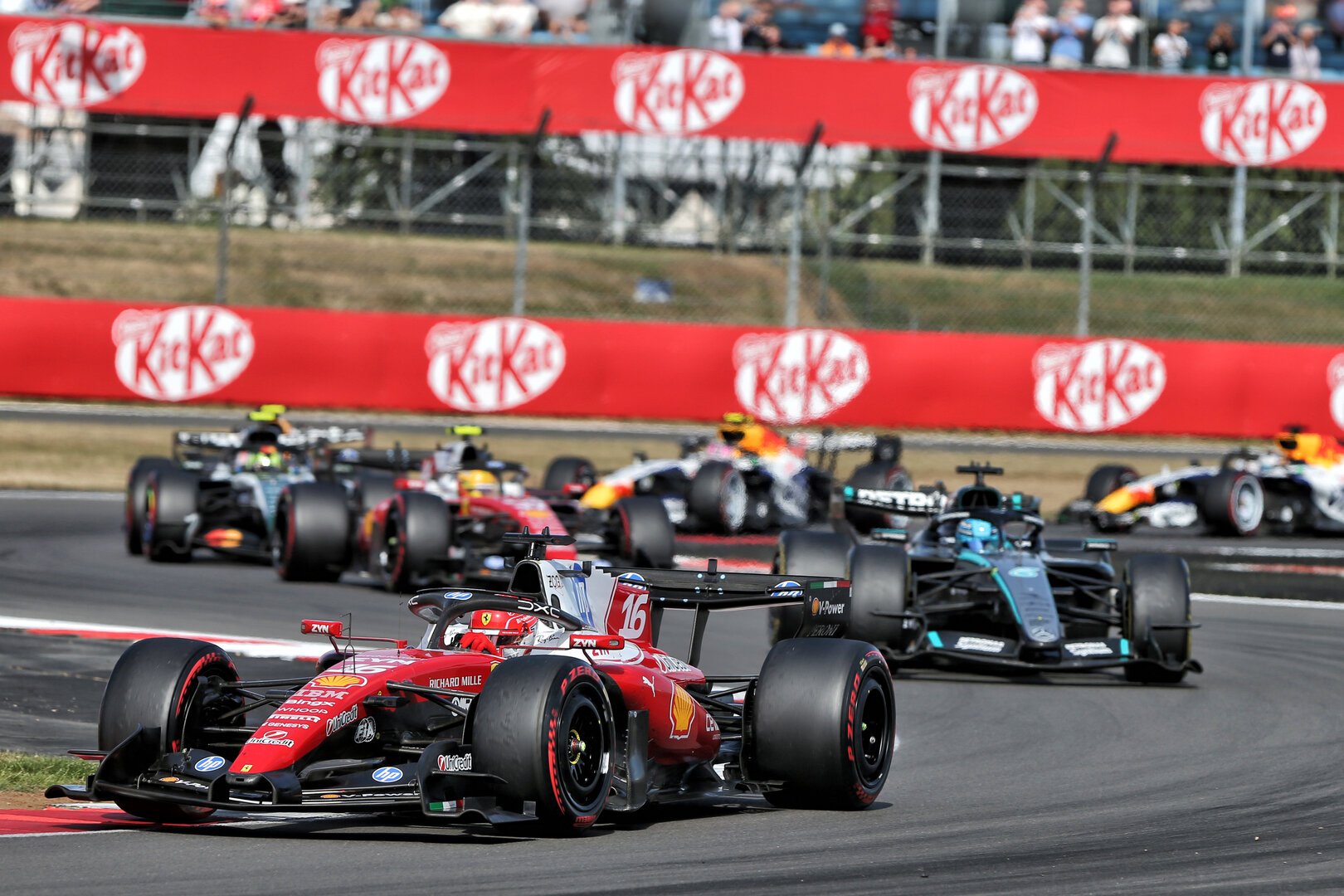 GP GRAN BRETAGNA, Charles Leclerc (MON) Ferrari SF-26 at the end of the race.
05.07.2026. Formula 1 World Championship, Rd 9, British Grand Prix, Silverstone, England, Gara Day.
- www.xpbimages.com, EMail: requests@xpbimages.com © Copyright: Dunbar / XPB Images