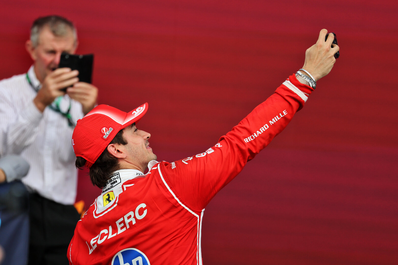 GP GRAN BRETAGNA, Gara winner Charles Leclerc (MON) Ferrari celebrates in parc ferme.
05.07.2026. Formula 1 World Championship, Rd 9, British Grand Prix, Silverstone, England, Gara Day.
- www.xpbimages.com, EMail: requests@xpbimages.com © Copyright: Moy / XPB Images