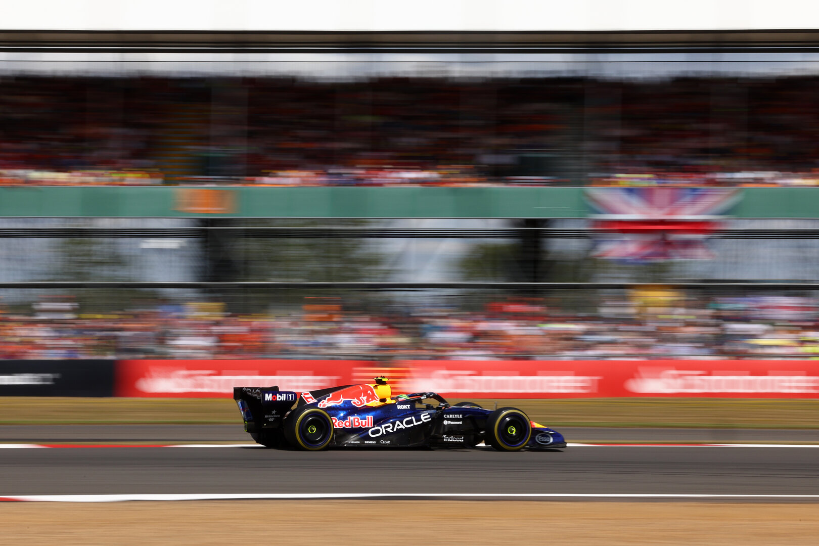 GP GRAN BRETAGNA, Isack Hadjar (FRA) Red Bull Racing RB22.
05.07.2026. Formula 1 World Championship, Rd 9, British Grand Prix, Silverstone, England, Gara Day.
 - www.xpbimages.com, EMail: requests@xpbimages.com © Copyright: Patching / XPB Images
