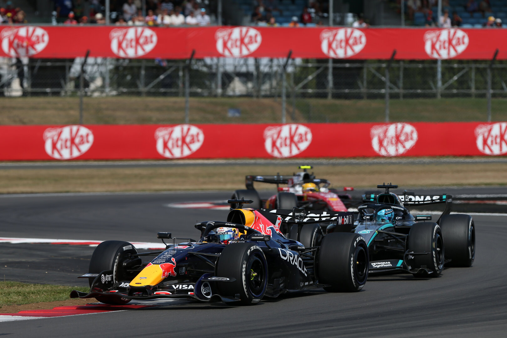 GP GRAN BRETAGNA, Max Verstappen (NLD) Red Bull Racing RB22.
05.07.2026. Formula 1 World Championship, Rd 9, British Grand Prix, Silverstone, England, Gara Day.
- www.xpbimages.com, EMail: requests@xpbimages.com © Copyright: Dunbar / XPB Images