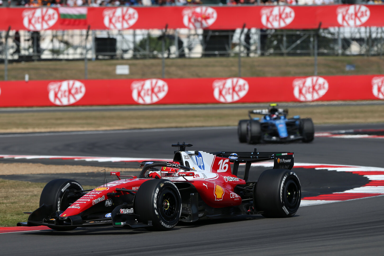 GP GRAN BRETAGNA, Charles Leclerc (MON) Ferrari SF-26.
05.07.2026. Formula 1 World Championship, Rd 9, British Grand Prix, Silverstone, England, Gara Day.
- www.xpbimages.com, EMail: requests@xpbimages.com © Copyright: Dunbar / XPB Images