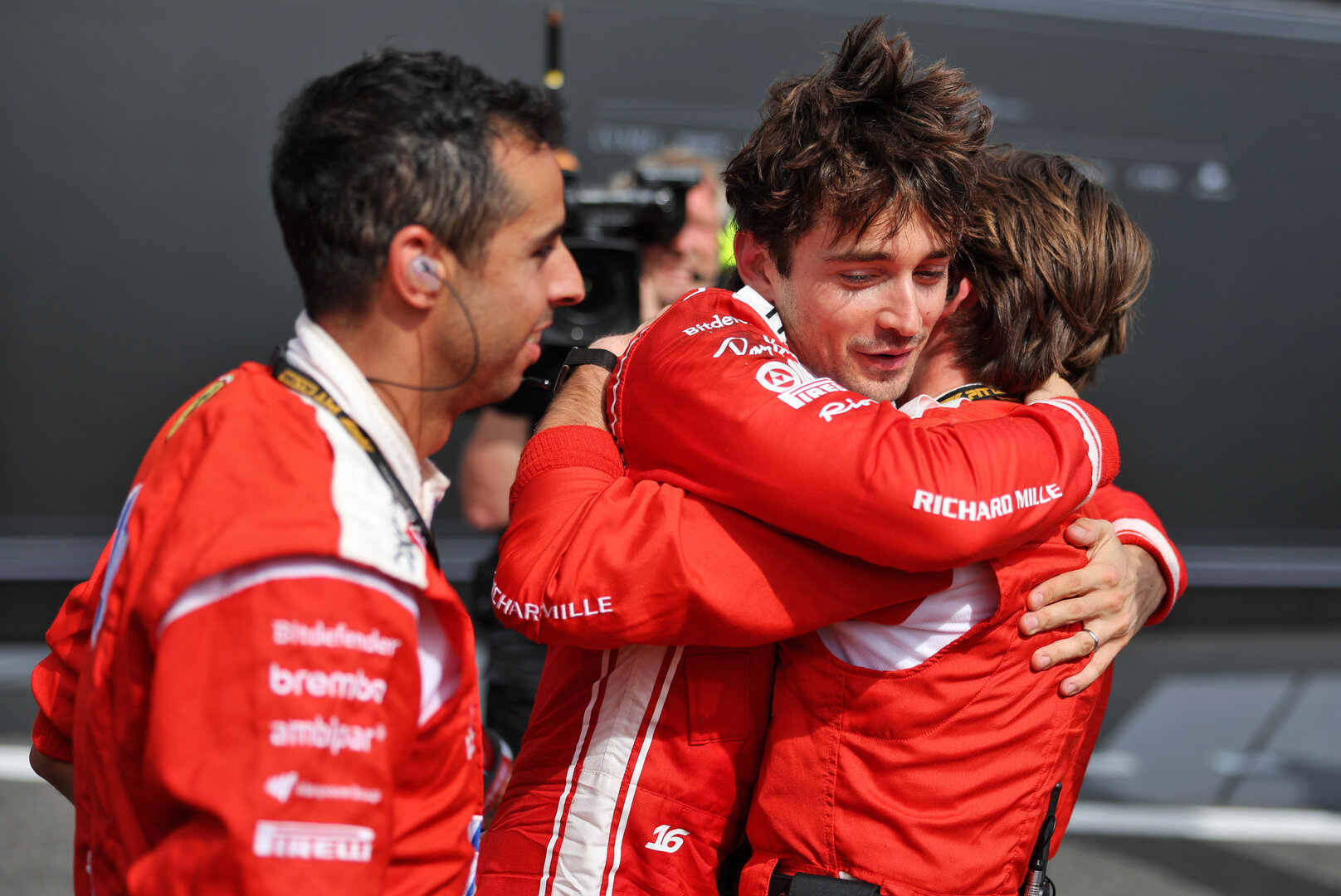 GP GRAN BRETAGNA, Gara winner Charles Leclerc (MON) Ferrari celebrates in parc ferme.
05.07.2026. Formula 1 World Championship, Rd 9, British Grand Prix, Silverstone, England, Gara Day.
- www.xpbimages.com, EMail: requests@xpbimages.com © Copyright: Dunbar / XPB Images