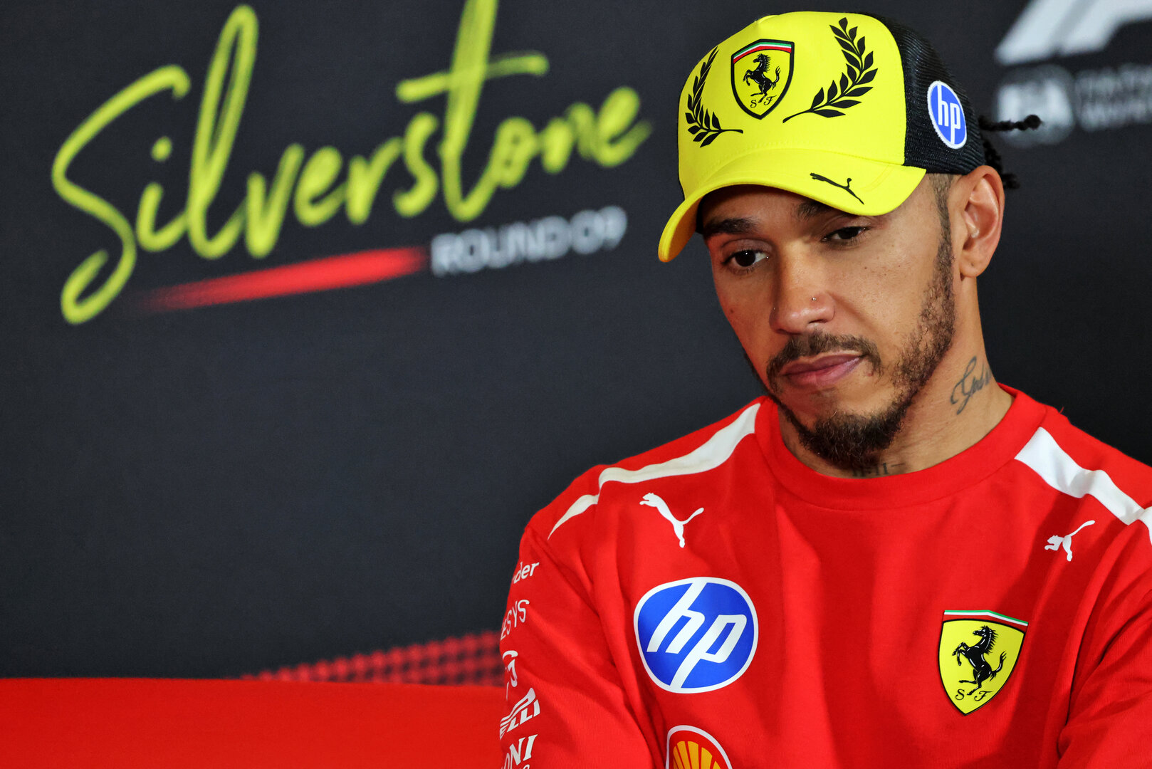 GP GRAN BRETAGNA, Lewis Hamilton (GBR) Ferrari in the post race FIA Press Conference.
05.07.2026. Formula 1 World Championship, Rd 9, British Grand Prix, Silverstone, England, Gara Day.
- www.xpbimages.com, EMail: requests@xpbimages.com © Copyright: Batchelor / XPB Images