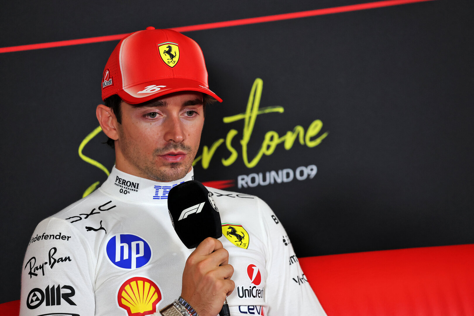 GP GRAN BRETAGNA, Charles Leclerc (MON) Ferrari in the post race FIA Press Conference.
05.07.2026. Formula 1 World Championship, Rd 9, British Grand Prix, Silverstone, England, Gara Day.
- www.xpbimages.com, EMail: requests@xpbimages.com © Copyright: Batchelor / XPB Images